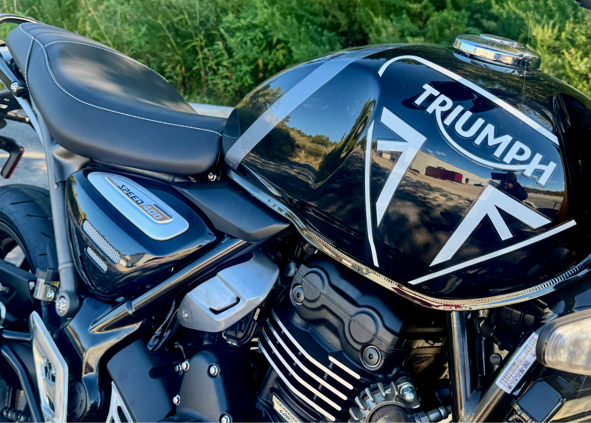 2025 Triumph Speed 400 in Foxboro, Massachusetts - Photo 2