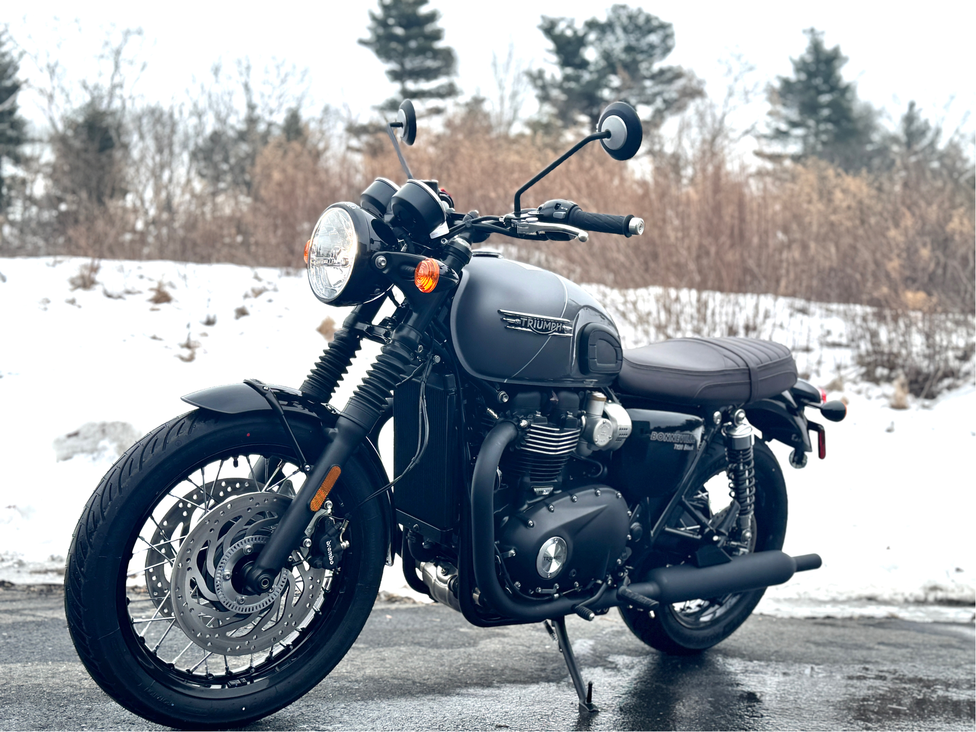 2025 Triumph Bonneville T120 Black in Foxboro, Massachusetts - Photo 23