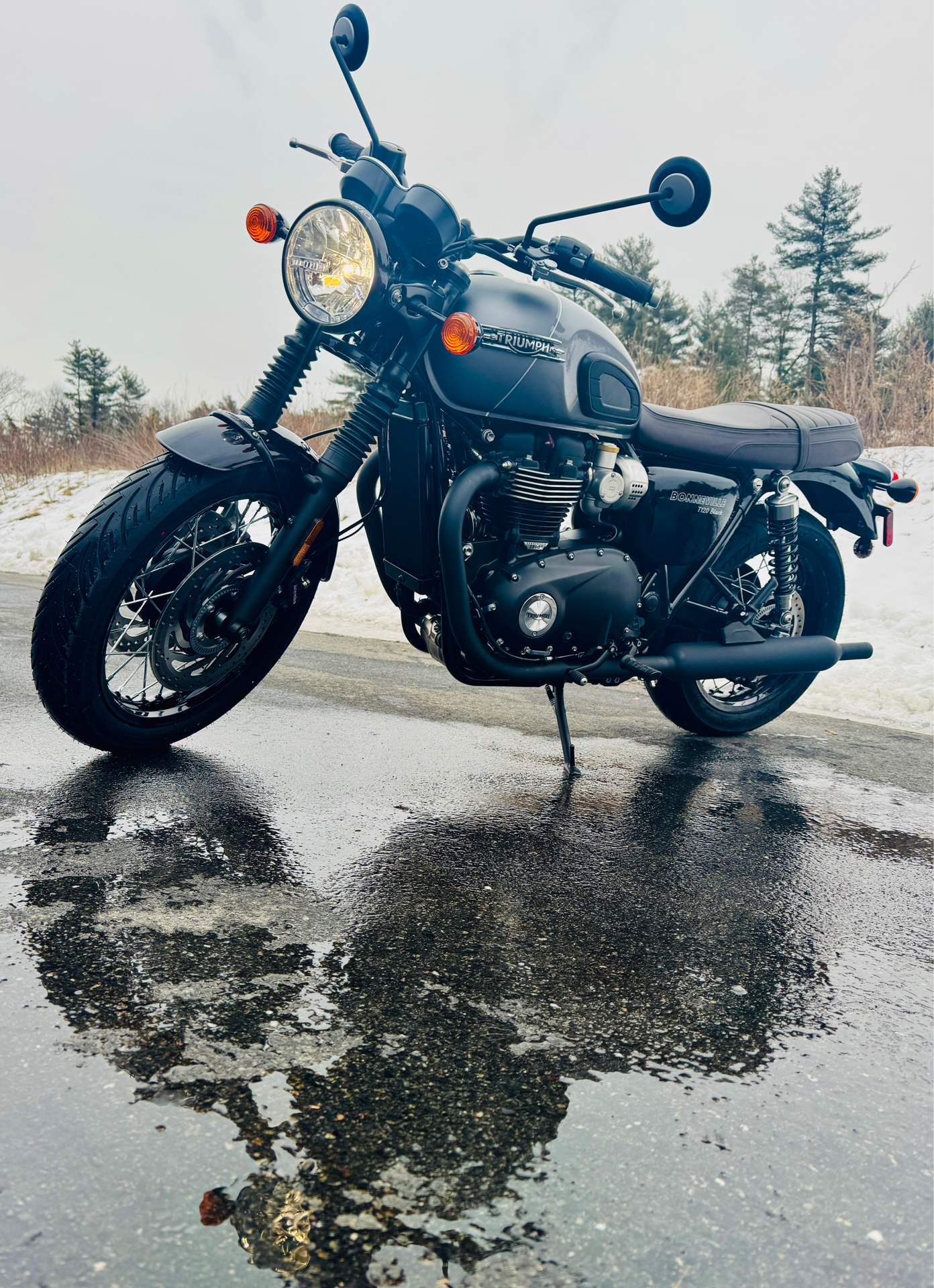2025 Triumph Bonneville T120 Black in Foxboro, Massachusetts - Photo 31