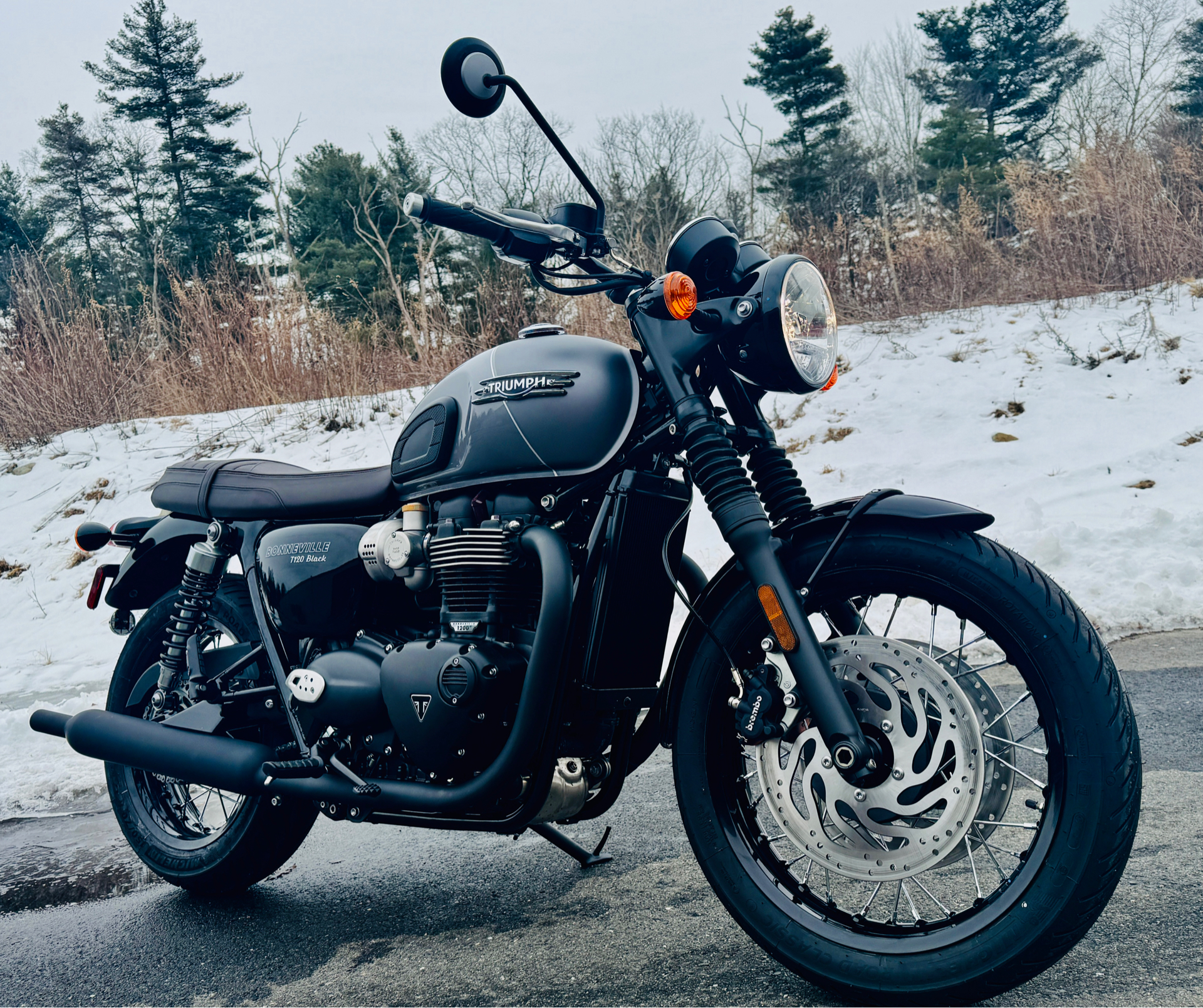 2025 Triumph Bonneville T120 Black in Foxboro, Massachusetts - Photo 48