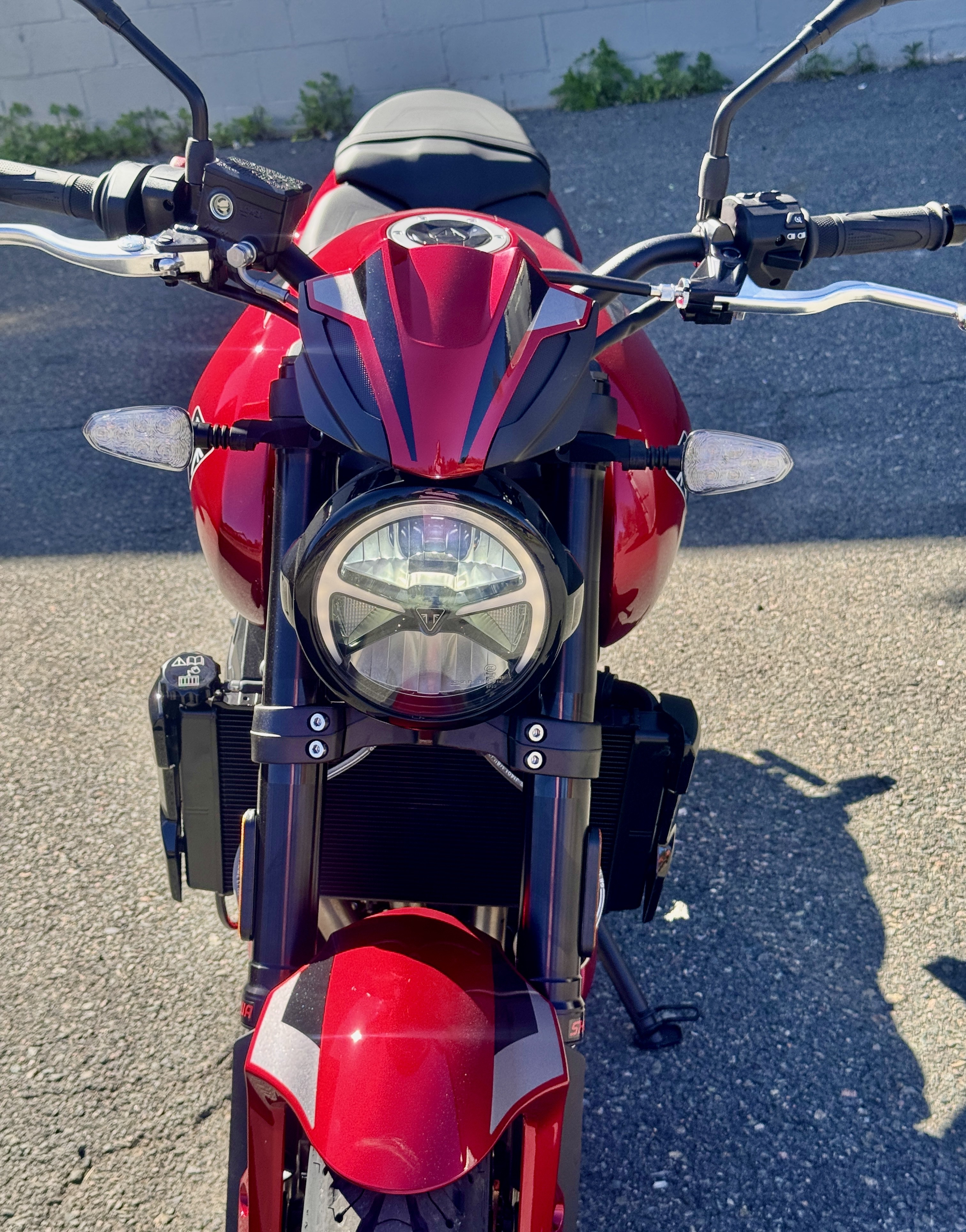 ぷぷりん New 2026 Triumph Trident 800 Carnival Red Motorcycles For Sale in