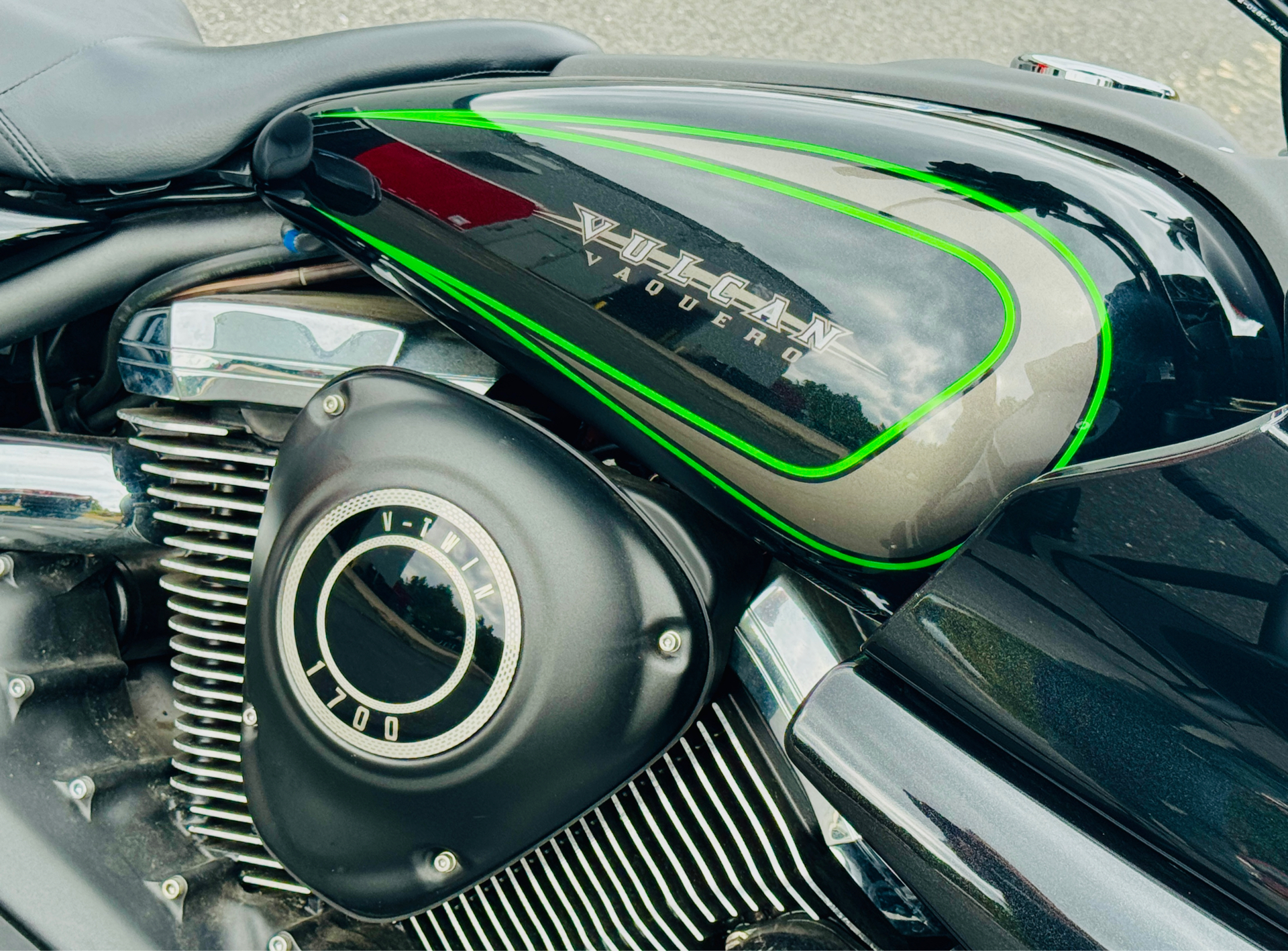 2018 Kawasaki Vulcan 1700 Vaquero ABS in Foxboro, Massachusetts - Photo 11