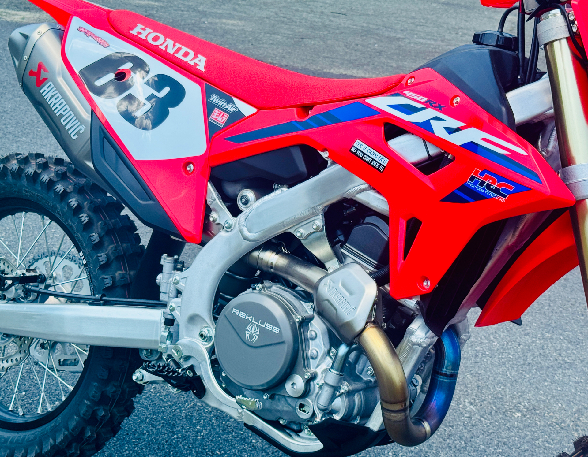 2023 Honda CRF450RX in Foxboro, Massachusetts - Photo 15