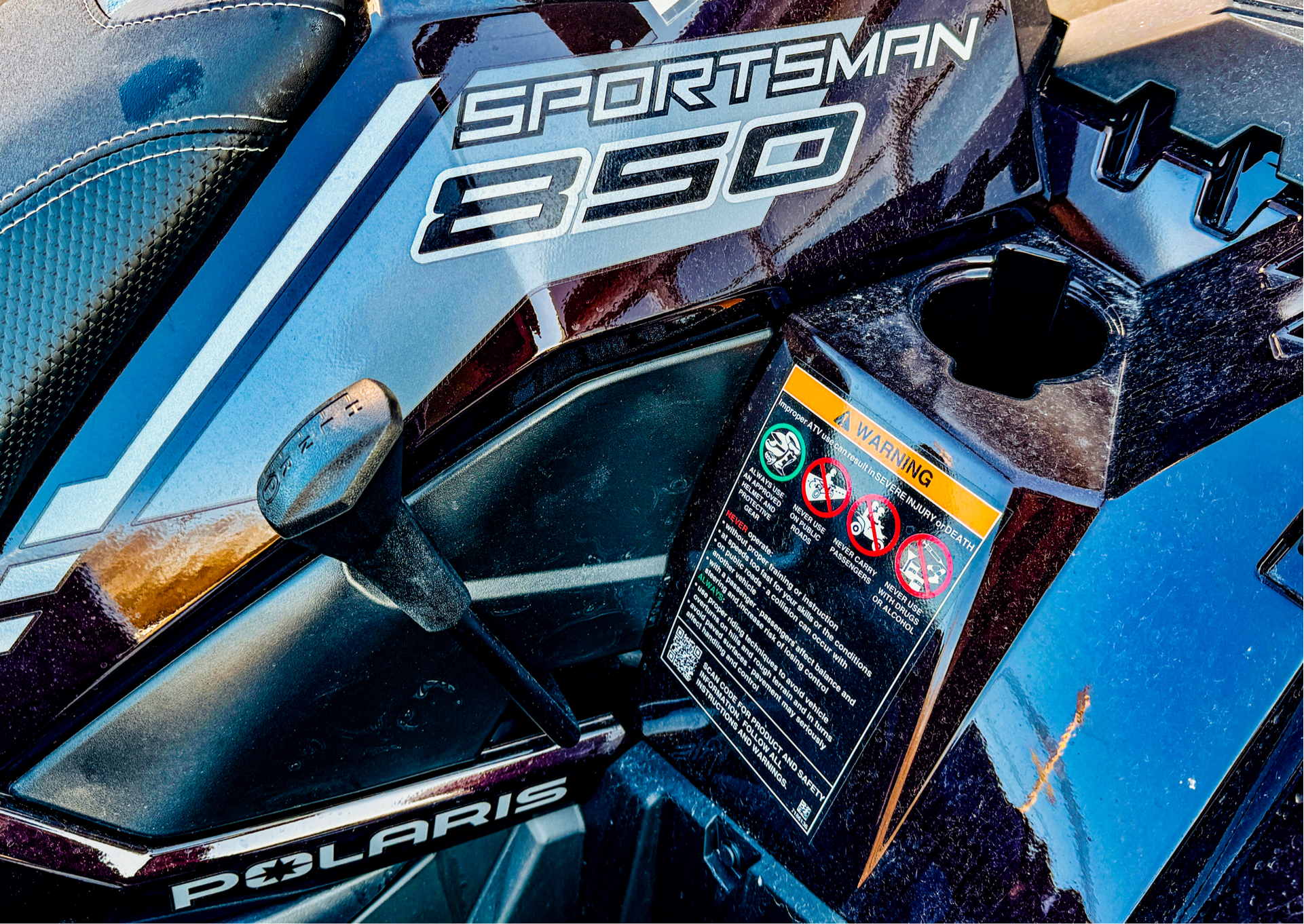 2024 Polaris Sportsman 850 Ultimate Trail in Foxboro, Massachusetts - Photo 4