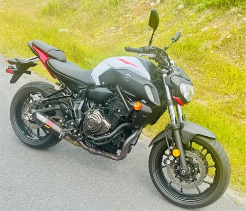2018 Yamaha MT-07 in Foxboro, Massachusetts - Photo 1
