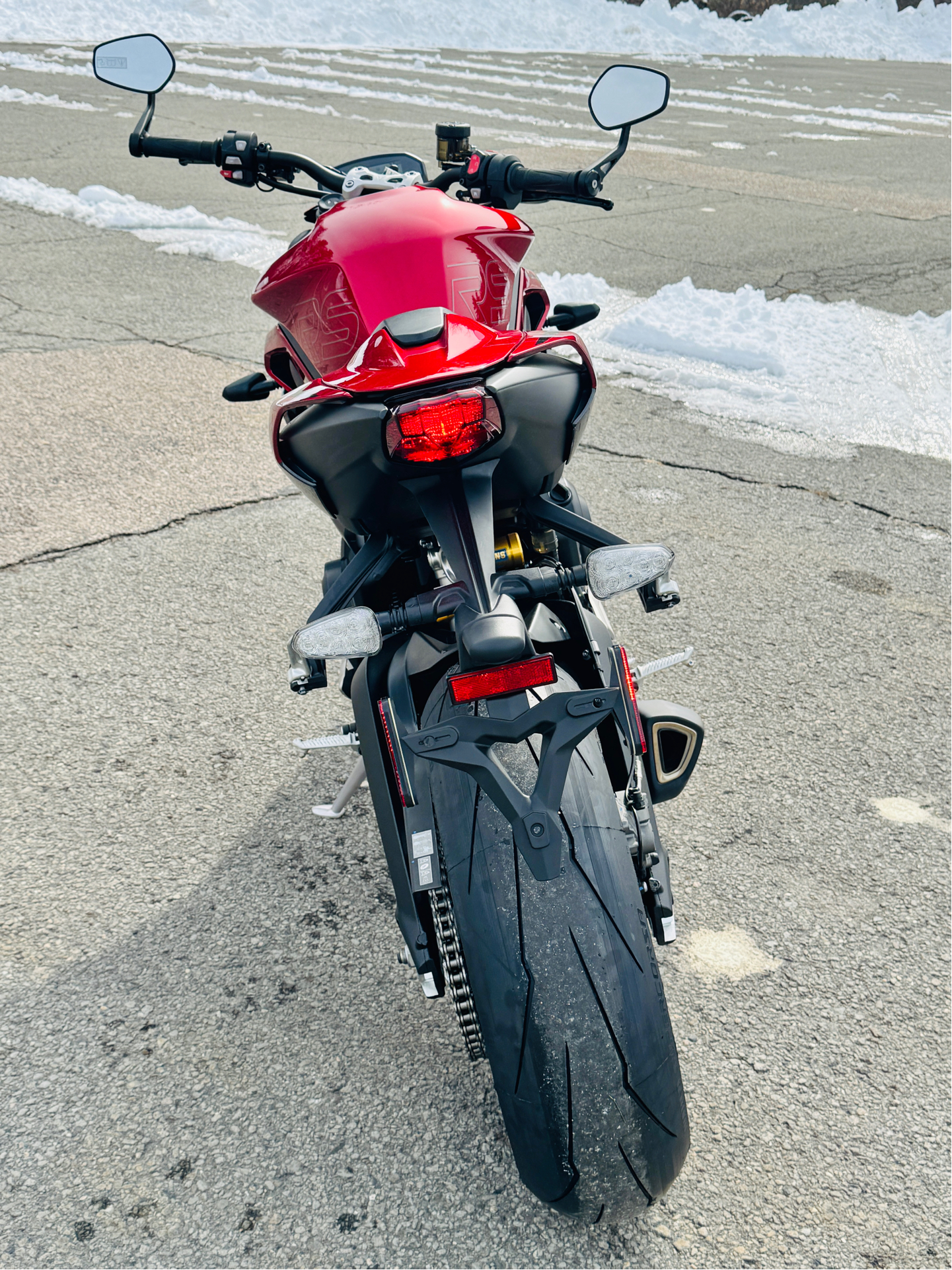 2025 Triumph Street Triple 765 RS in Foxboro, Massachusetts - Photo 17