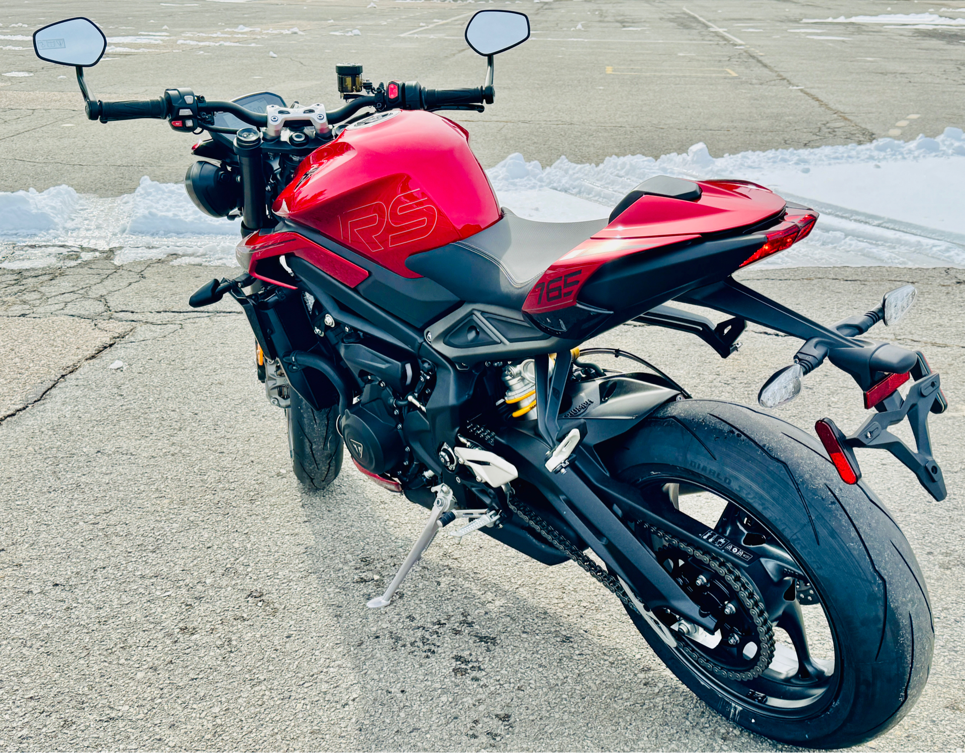 2025 Triumph Street Triple 765 RS in Foxboro, Massachusetts - Photo 21