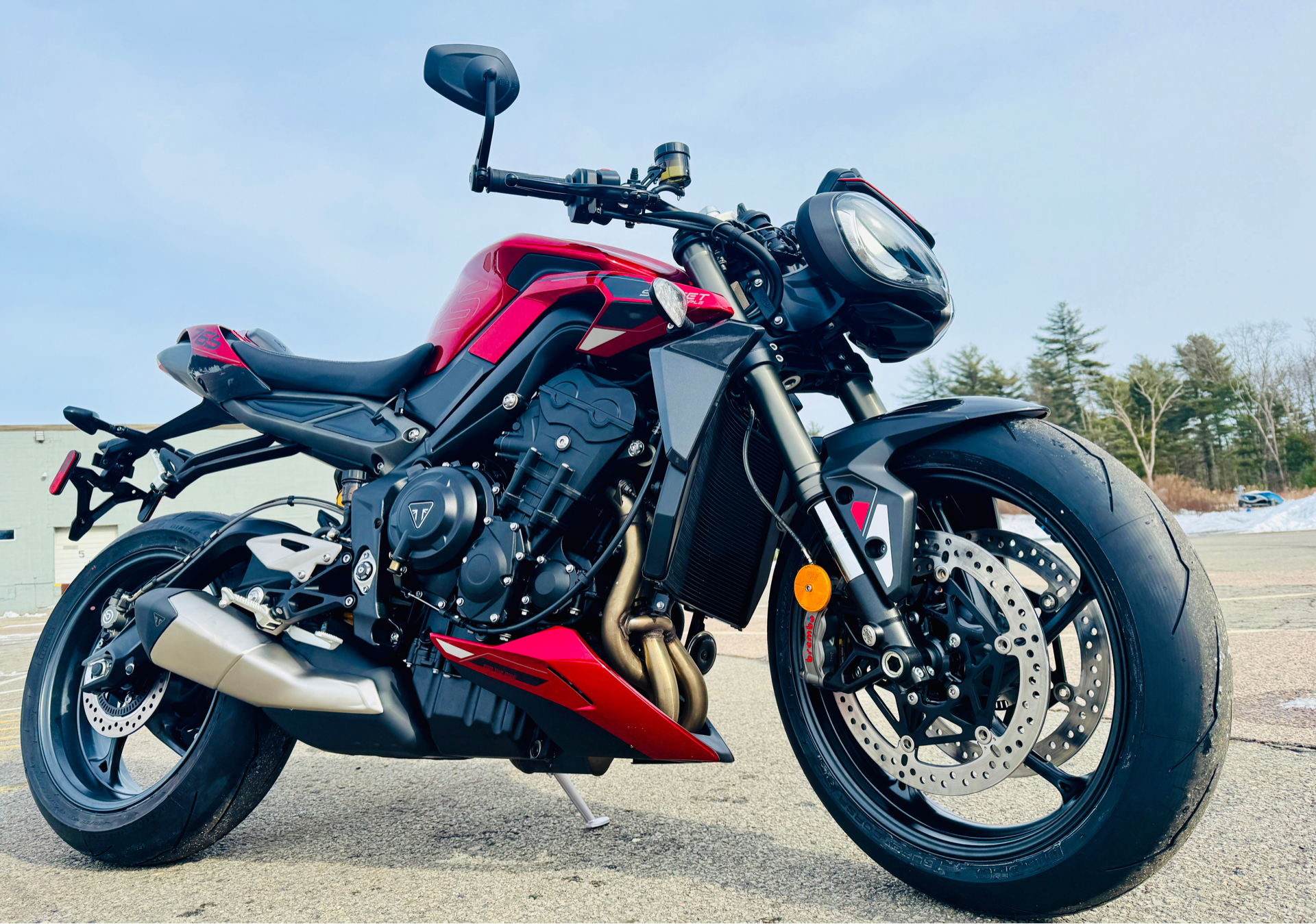 2025 Triumph Street Triple 765 RS in Foxboro, Massachusetts - Photo 1