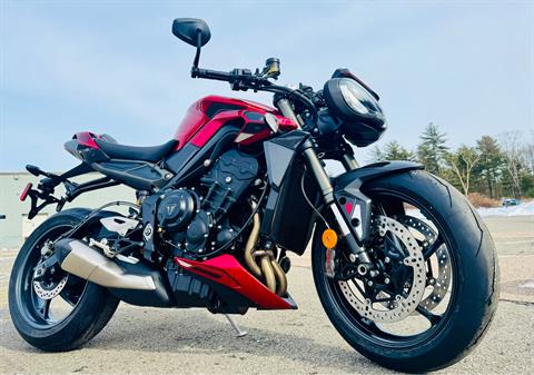 2025 Triumph Street Triple 765 RS in Foxboro, Massachusetts - Photo 1