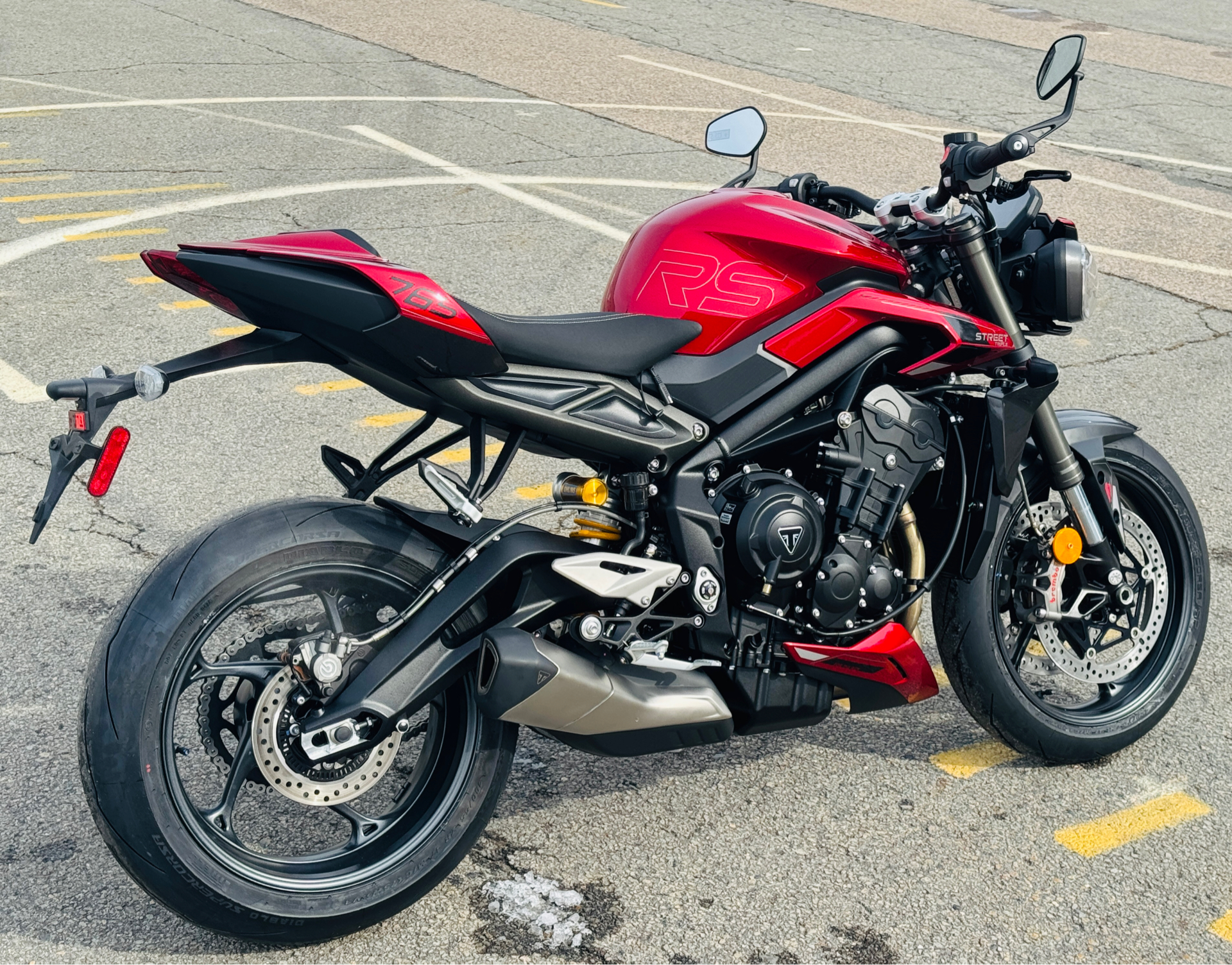 2025 Triumph Street Triple 765 RS in Foxboro, Massachusetts - Photo 41