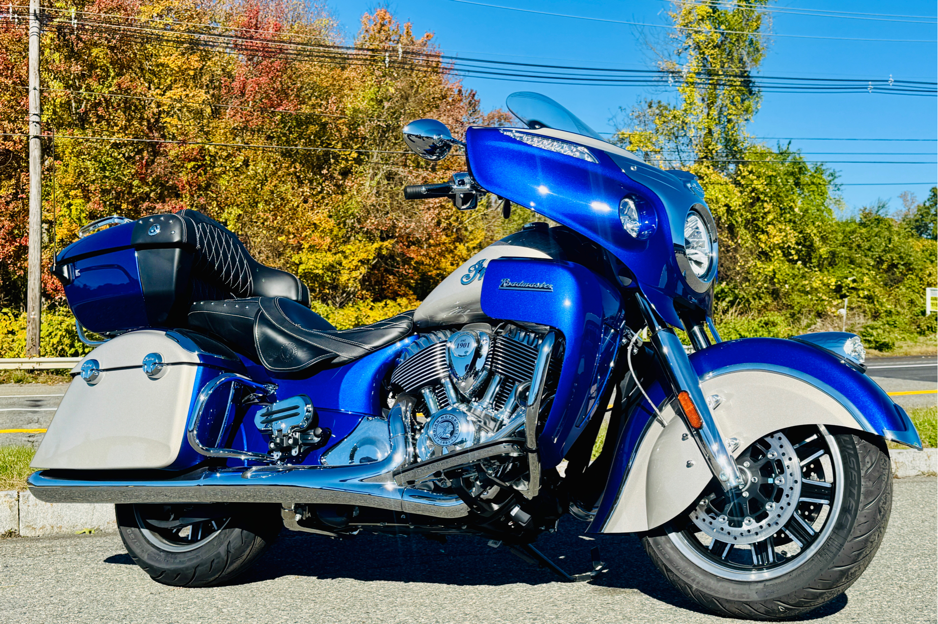 2024 Indian Motorcycle Roadmaster® with PowerBand Audio Package in Foxboro, Massachusetts - Photo 3
