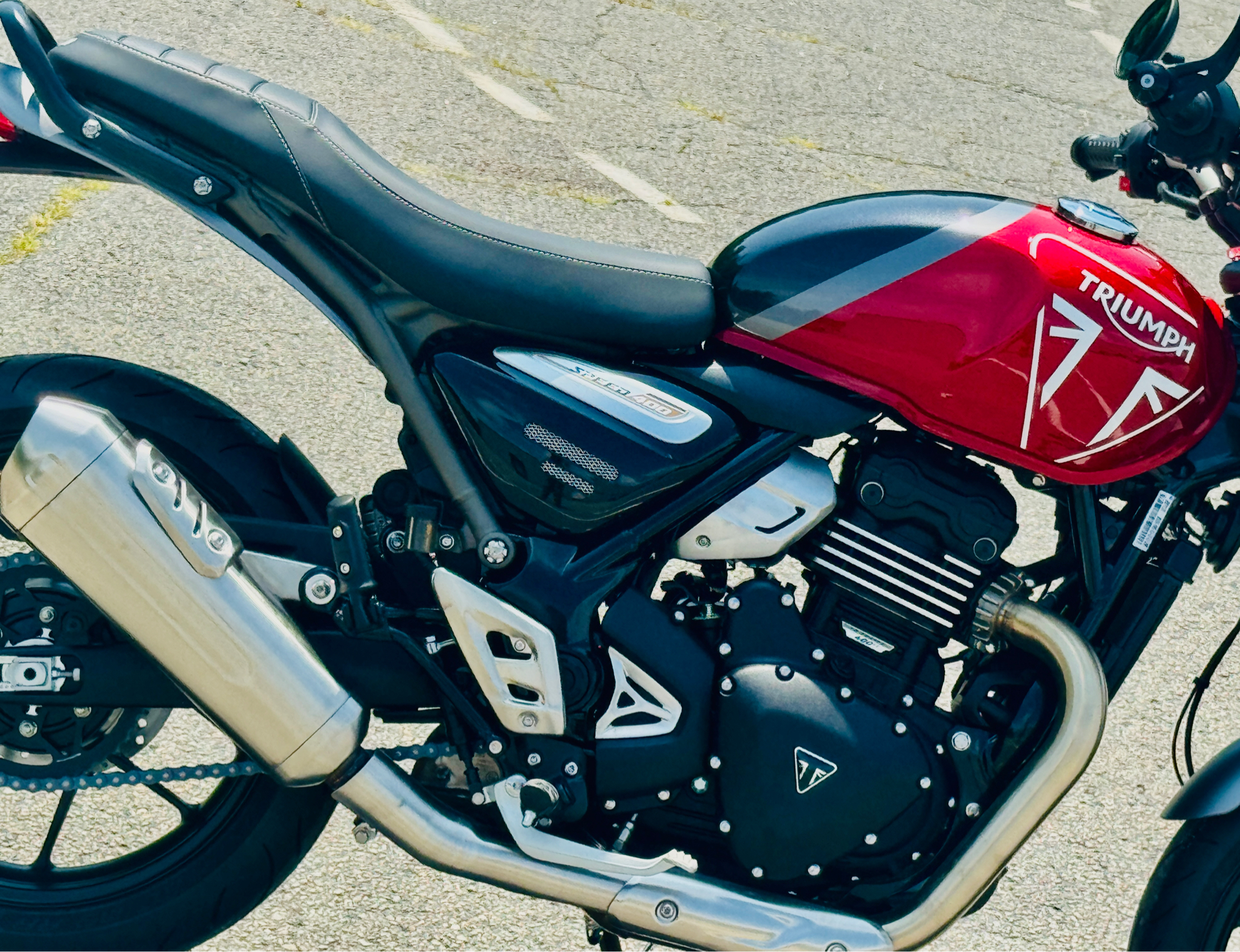 2025 Triumph Speed 400 in Foxboro, Massachusetts - Photo 20