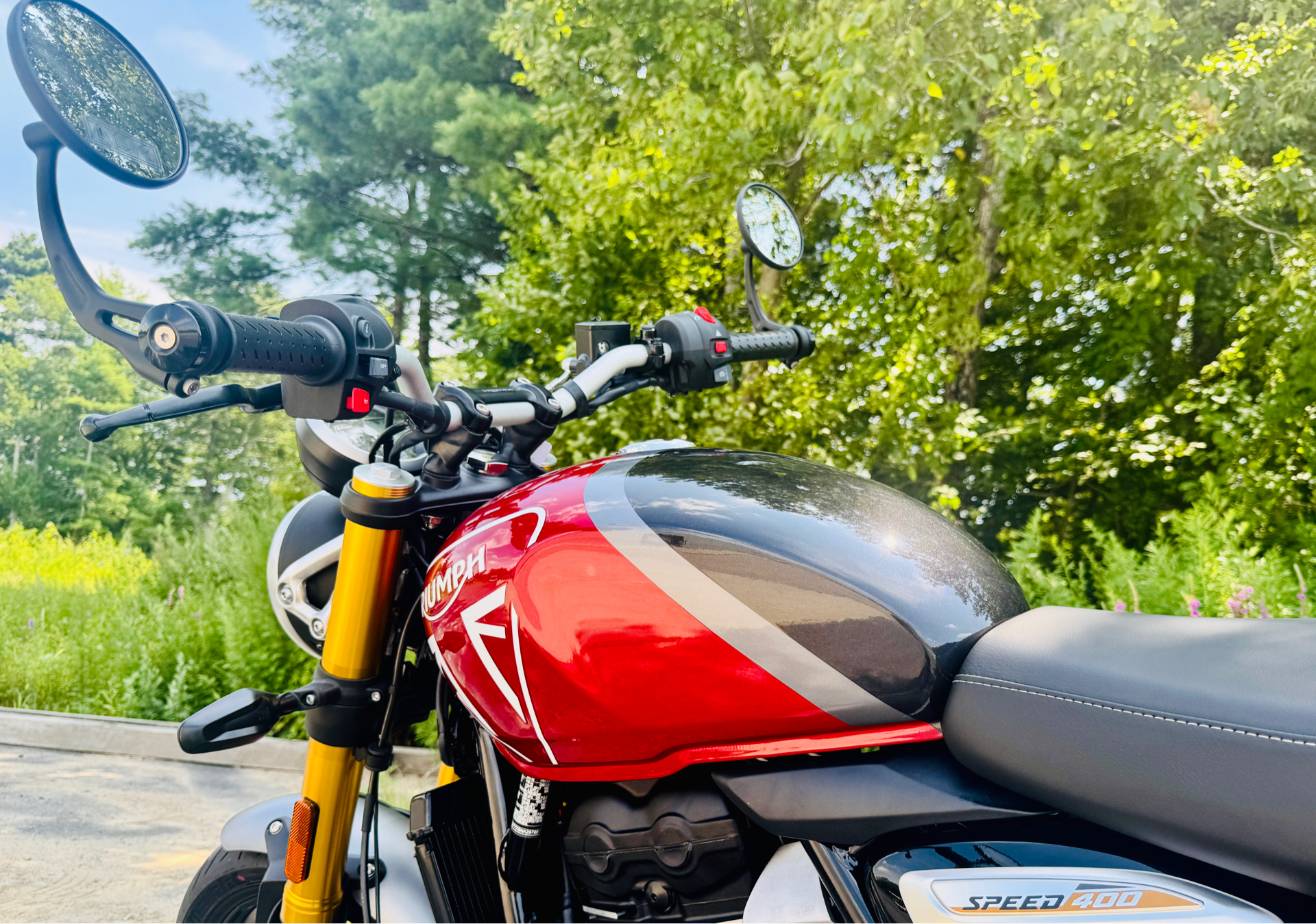 2025 Triumph Speed 400 in Foxboro, Massachusetts - Photo 16