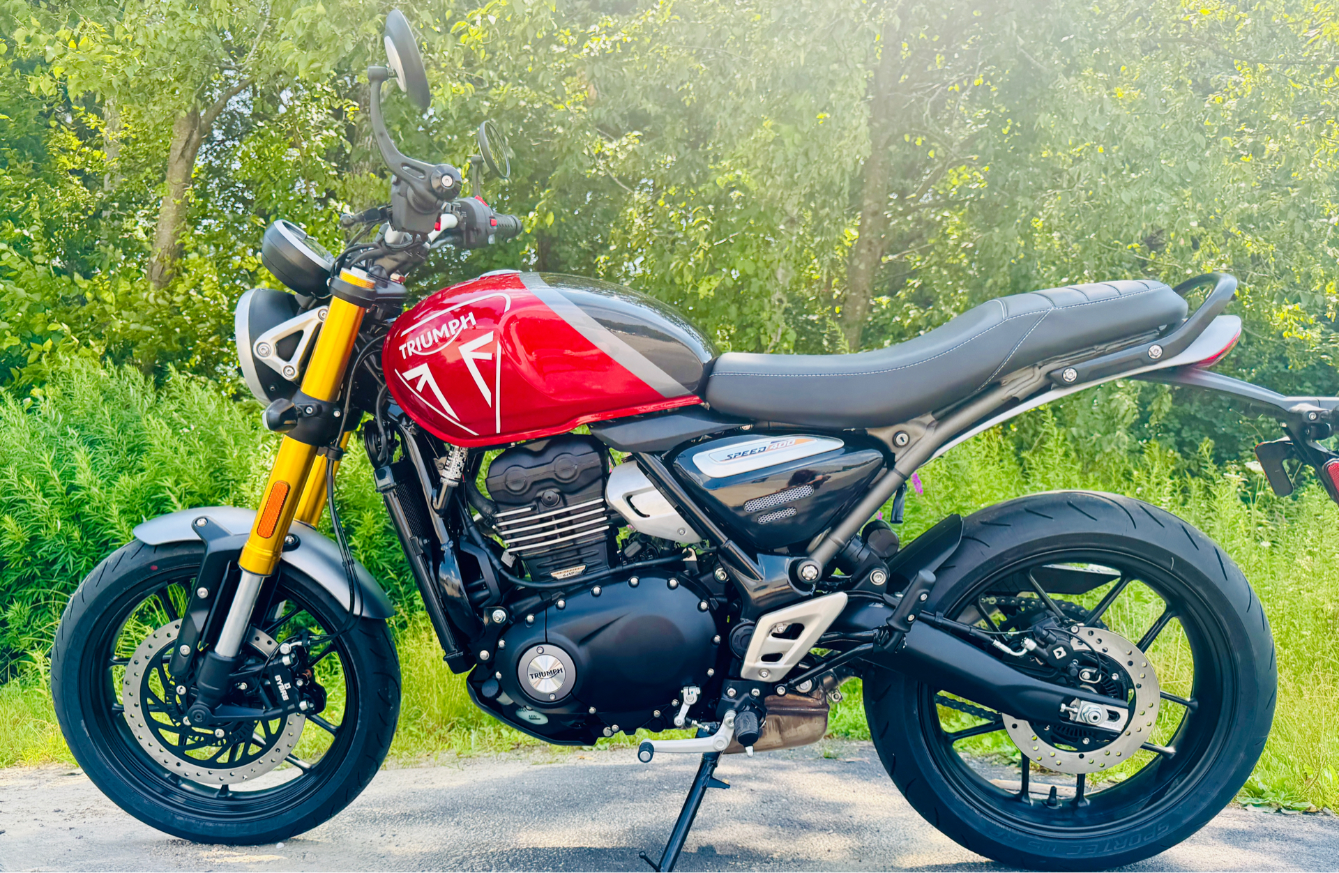 2025 Triumph Speed 400 in Foxboro, Massachusetts - Photo 1