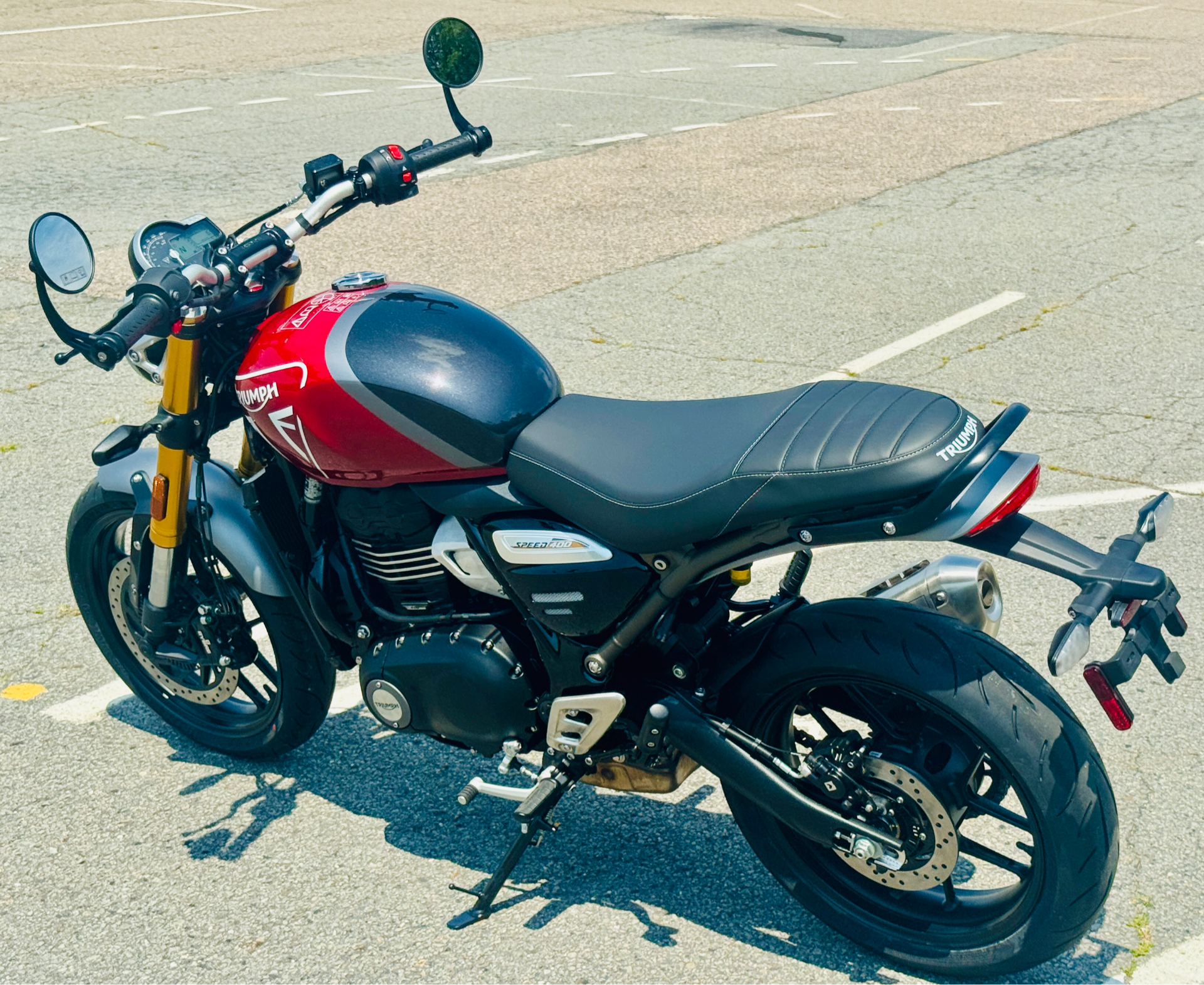 2025 Triumph Speed 400 in Foxboro, Massachusetts - Photo 14