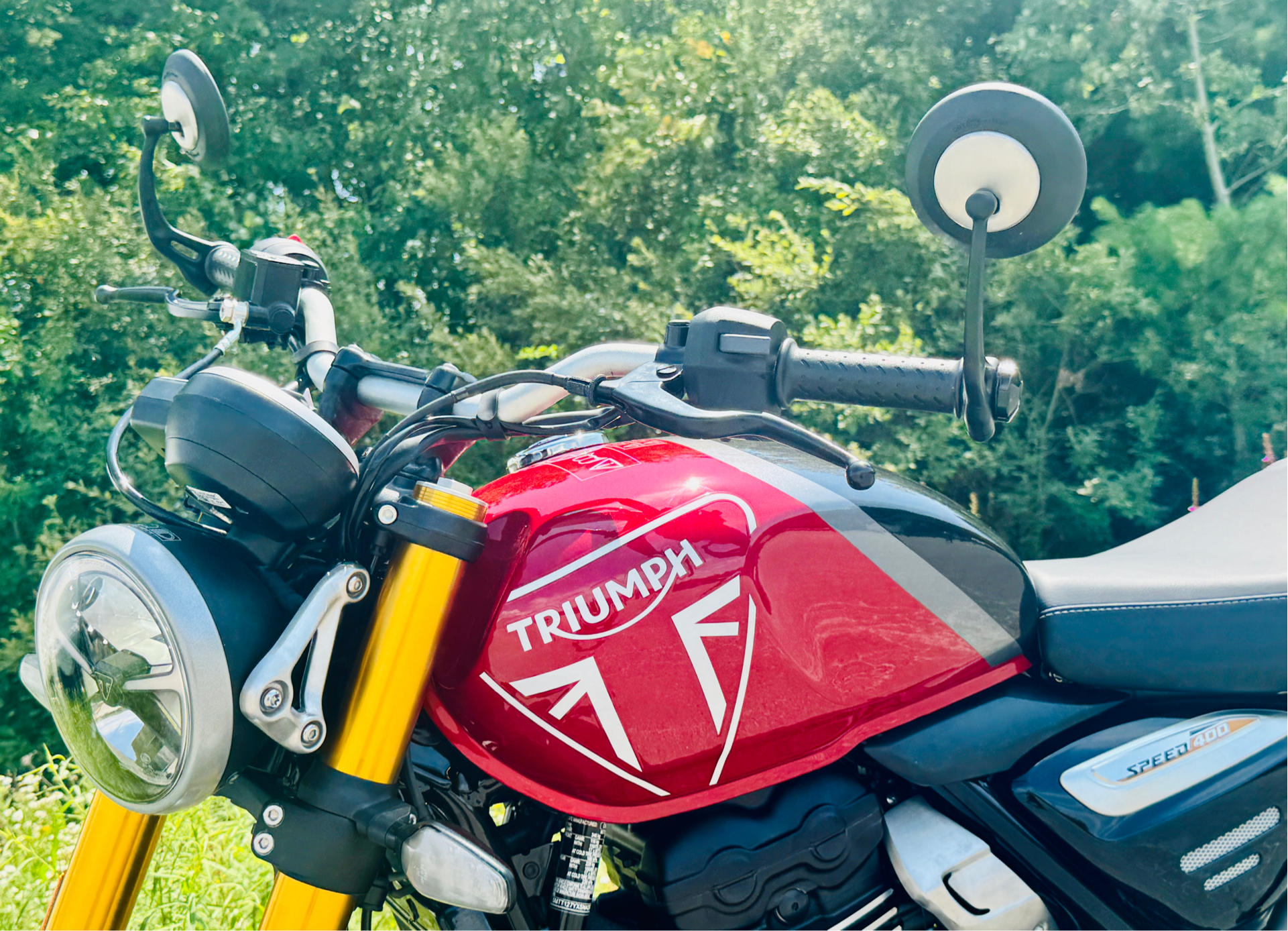 2025 Triumph Speed 400 in Foxboro, Massachusetts - Photo 13