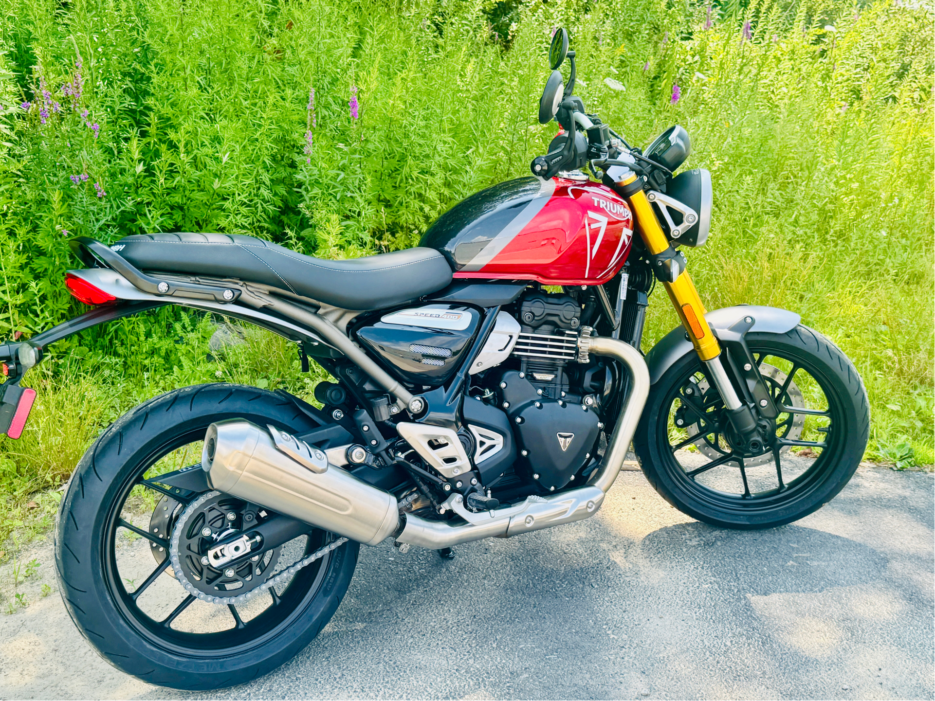 2025 Triumph Speed 400 in Foxboro, Massachusetts - Photo 24
