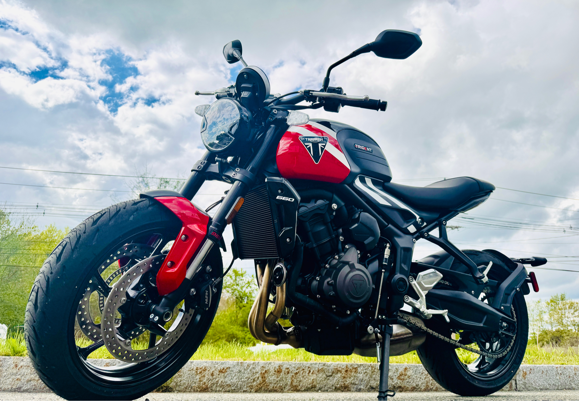 2025 Triumph Trident 660 in Foxboro, Massachusetts - Photo 1