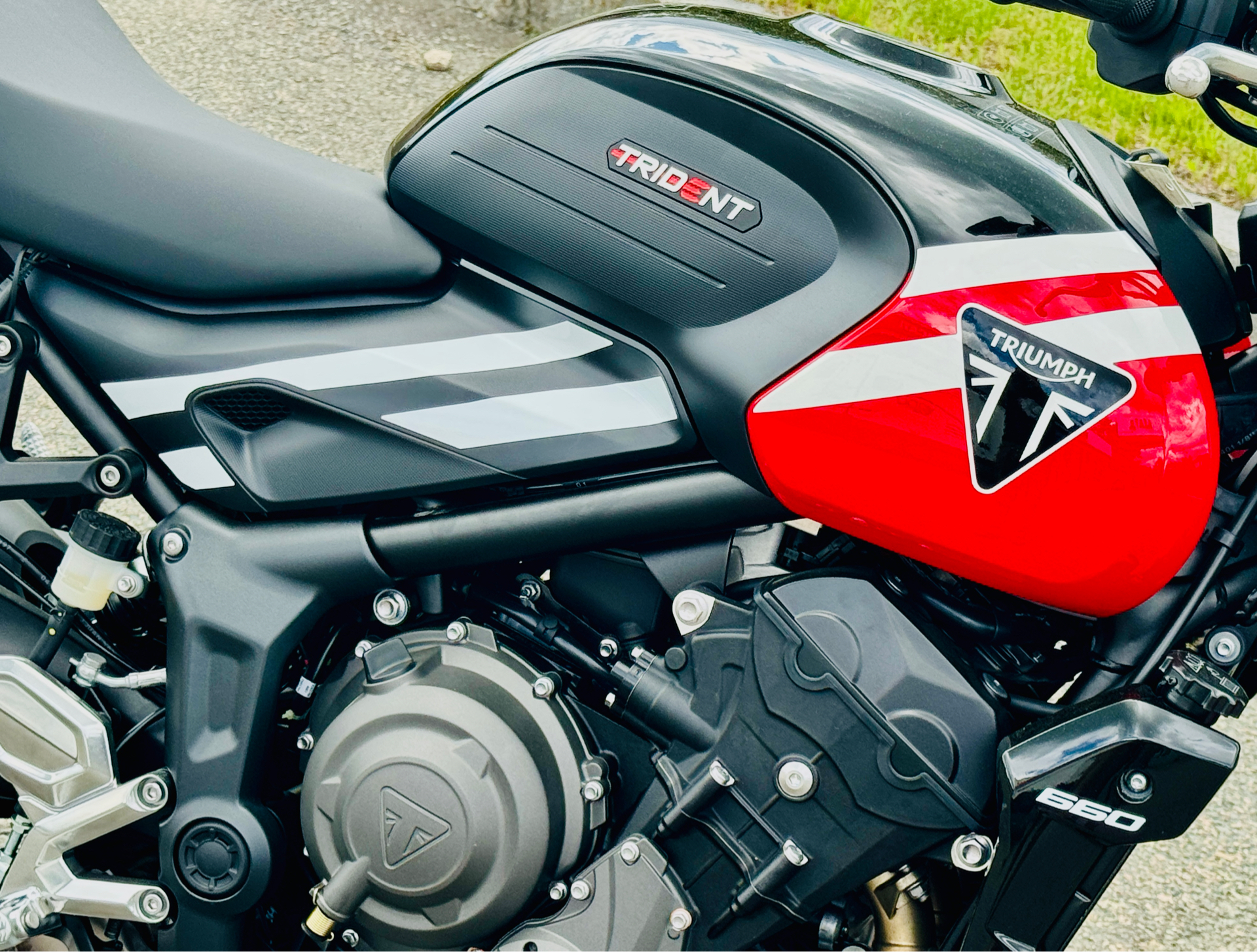 2025 Triumph Trident 660 in Foxboro, Massachusetts - Photo 4