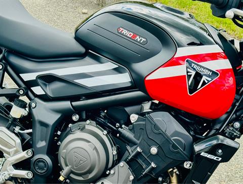 2025 Triumph Trident 660 in Foxboro, Massachusetts - Photo 4