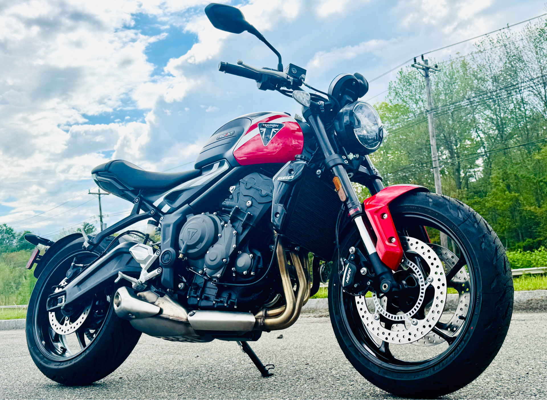 2025 Triumph Trident 660 in Foxboro, Massachusetts - Photo 20