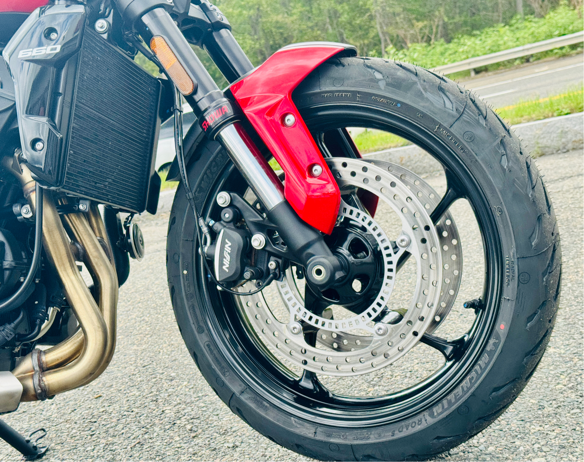 2025 Triumph Trident 660 in Foxboro, Massachusetts - Photo 21