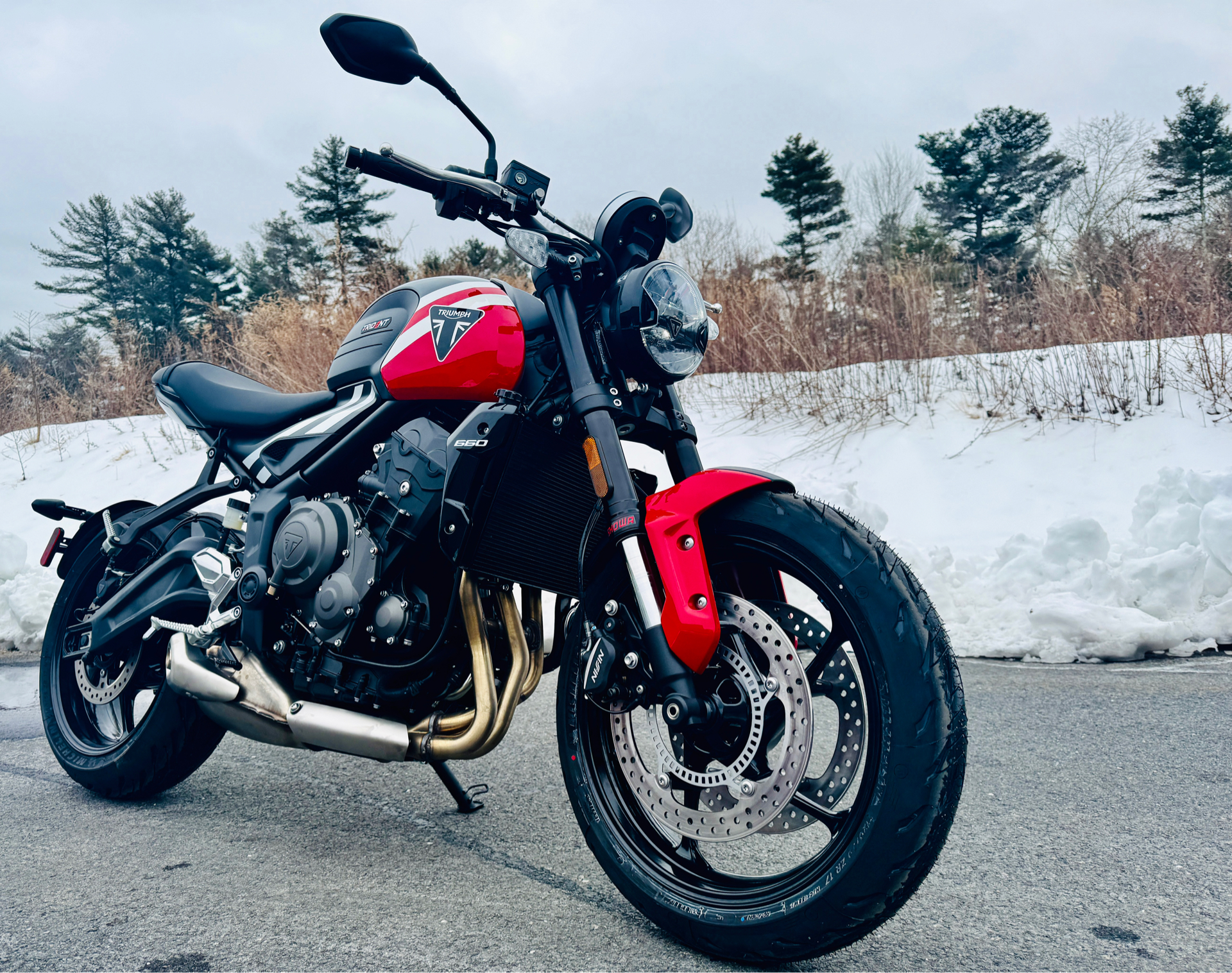 2025 Triumph Trident 660 in Foxboro, Massachusetts - Photo 14