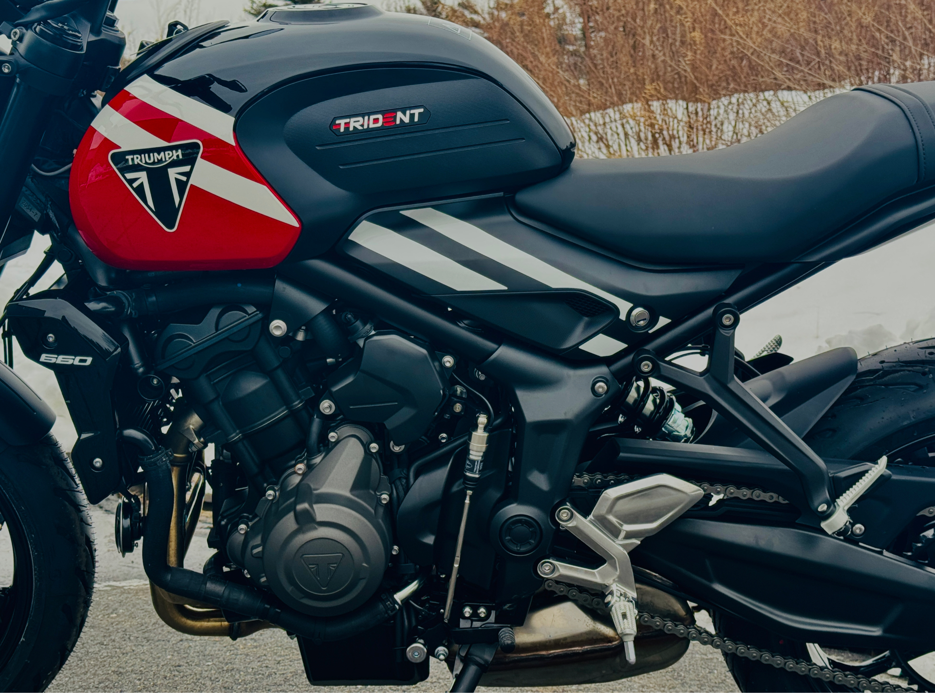 2025 Triumph Trident 660 in Foxboro, Massachusetts - Photo 15