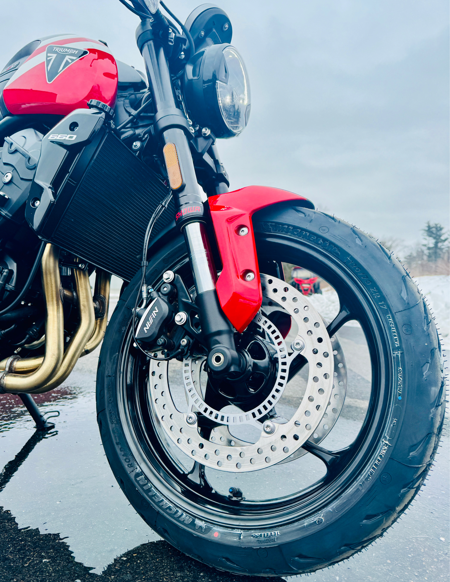 2025 Triumph Trident 660 in Foxboro, Massachusetts - Photo 12