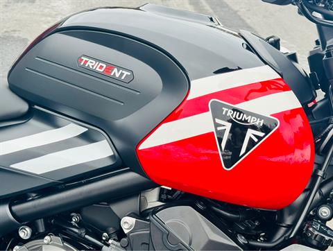 2025 Triumph Trident 660 in Foxboro, Massachusetts - Photo 2