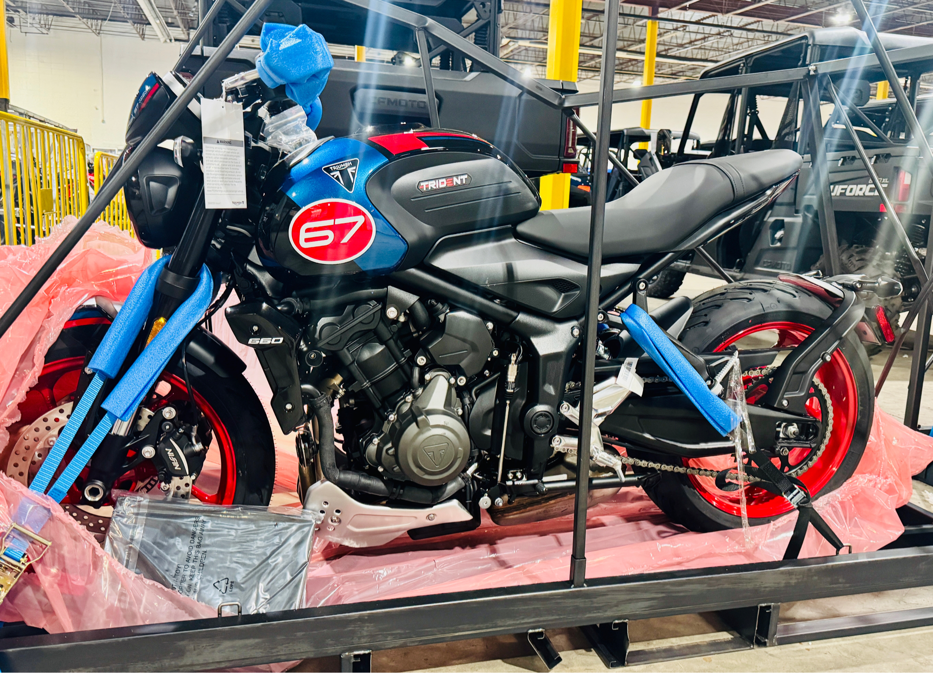2026 Triumph Trident 660 Triple Tribute Edition in Foxboro, Massachusetts - Photo 1