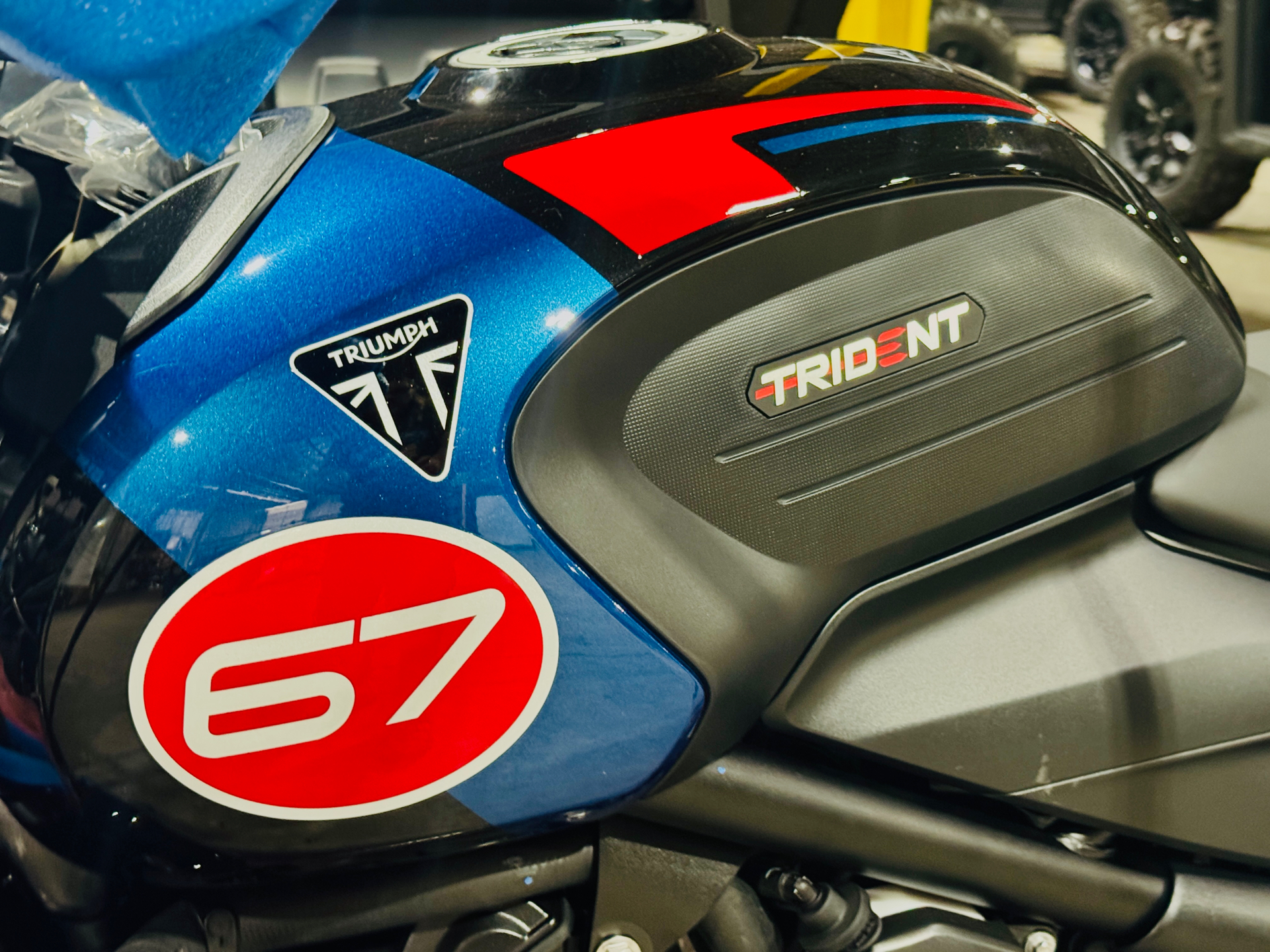 2026 Triumph Trident 660 Triple Tribute Edition in Foxboro, Massachusetts - Photo 2