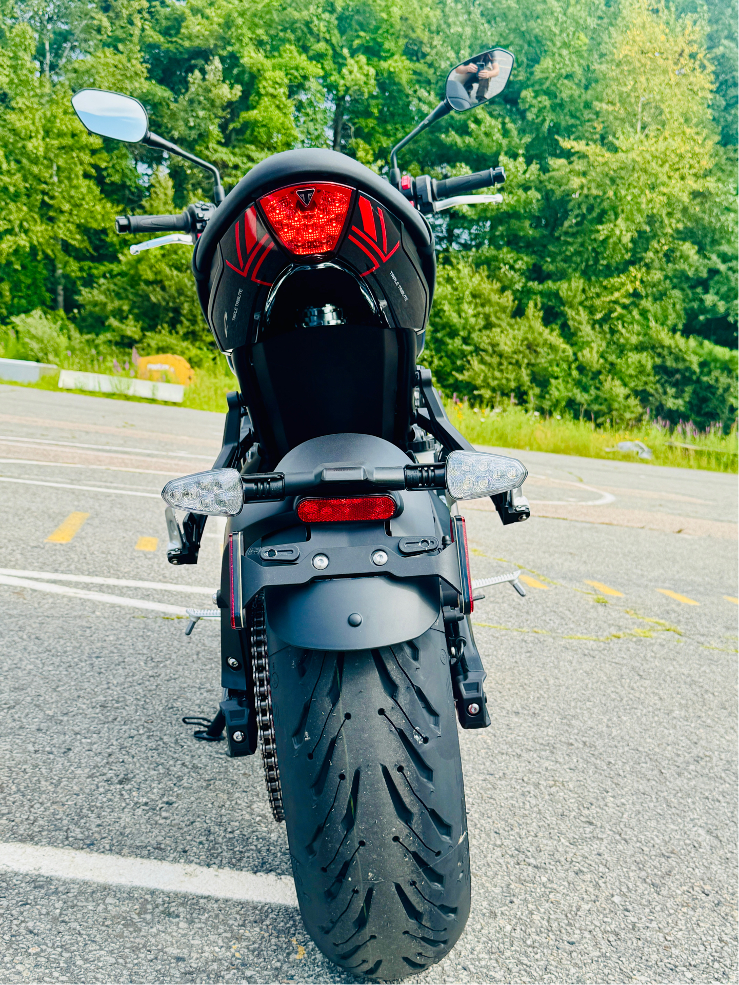 2026 Triumph Trident 660 Triple Tribute Edition in Foxboro, Massachusetts - Photo 21
