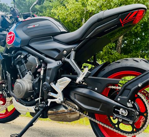 2026 Triumph Trident 660 Triple Tribute Edition in Foxboro, Massachusetts - Photo 12