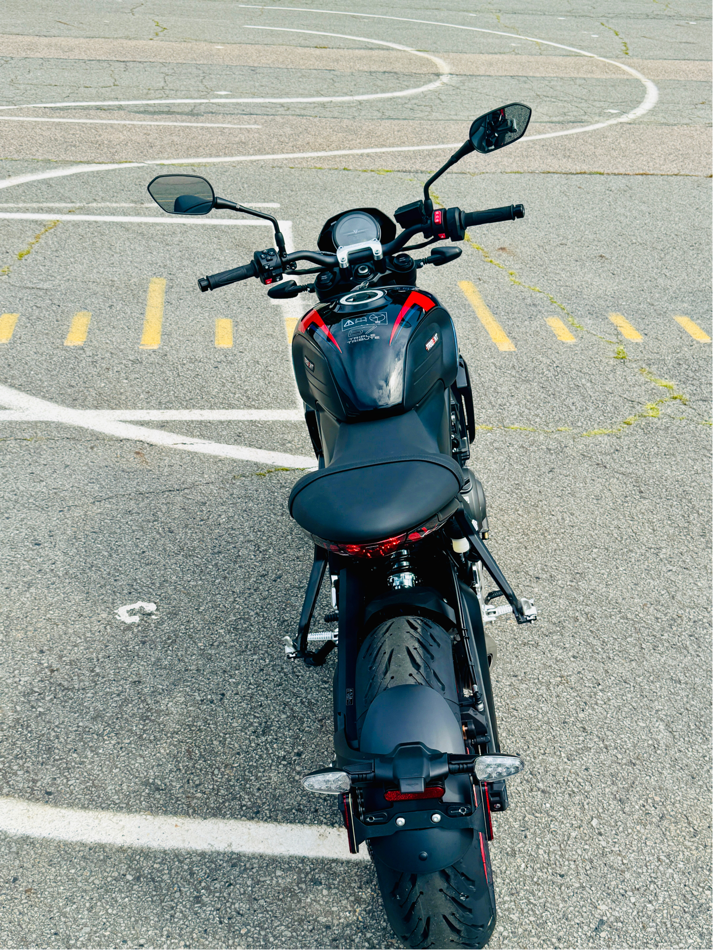 2026 Triumph Trident 660 Triple Tribute Edition in Foxboro, Massachusetts - Photo 17