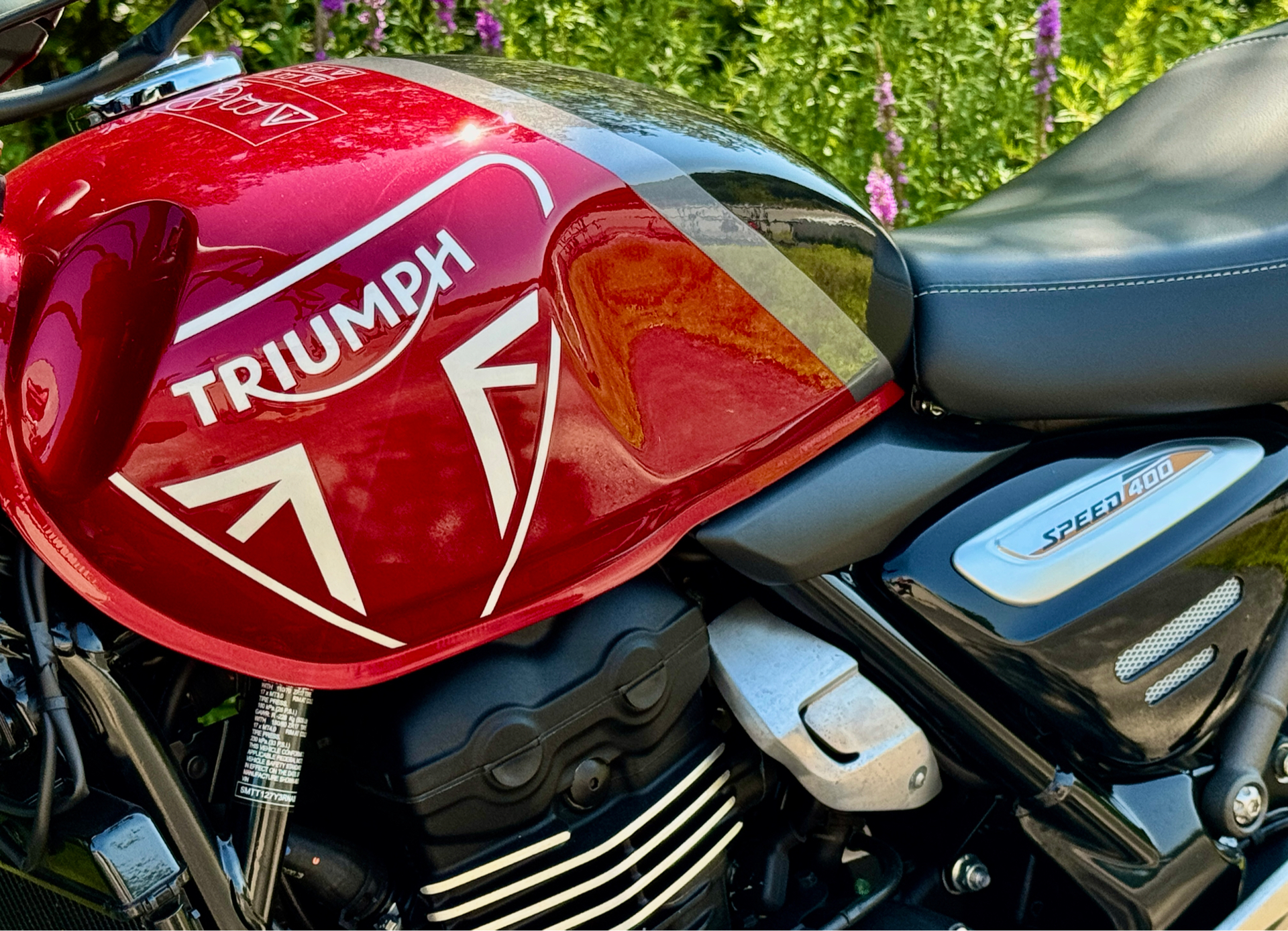 2024 Triumph Speed 400 in Foxboro, Massachusetts - Photo 2