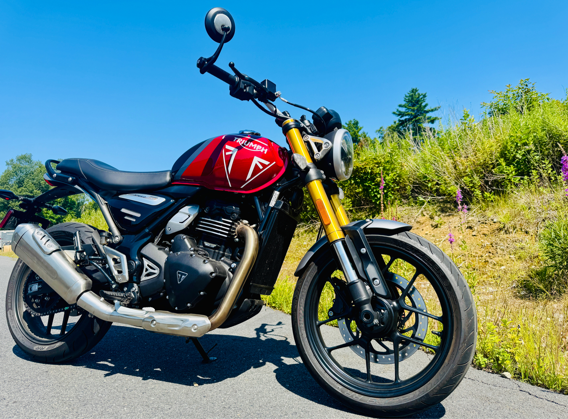 2024 Triumph Speed 400 in Foxboro, Massachusetts - Photo 11