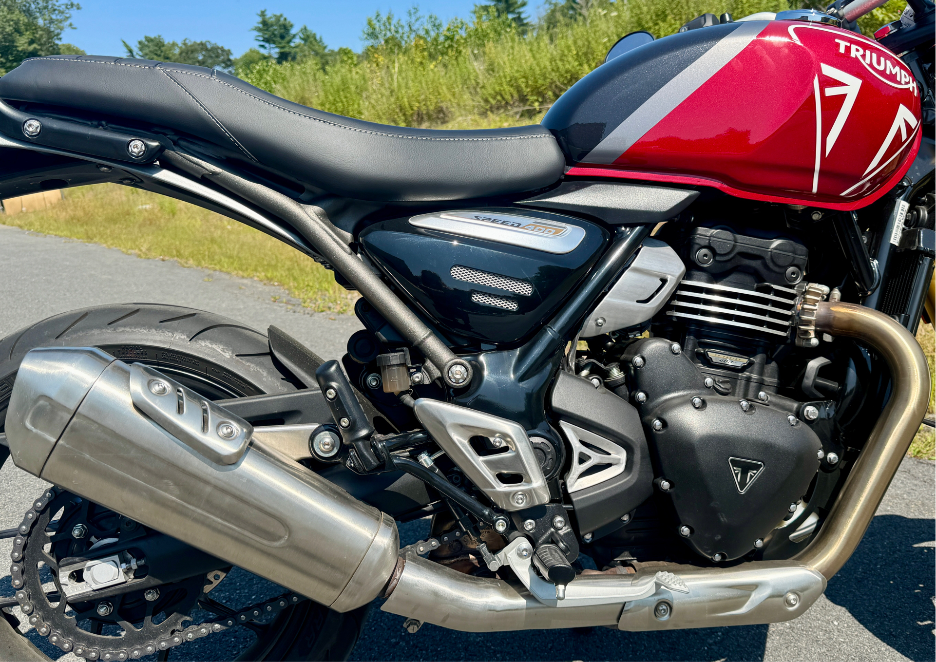 2024 Triumph Speed 400 in Foxboro, Massachusetts - Photo 16