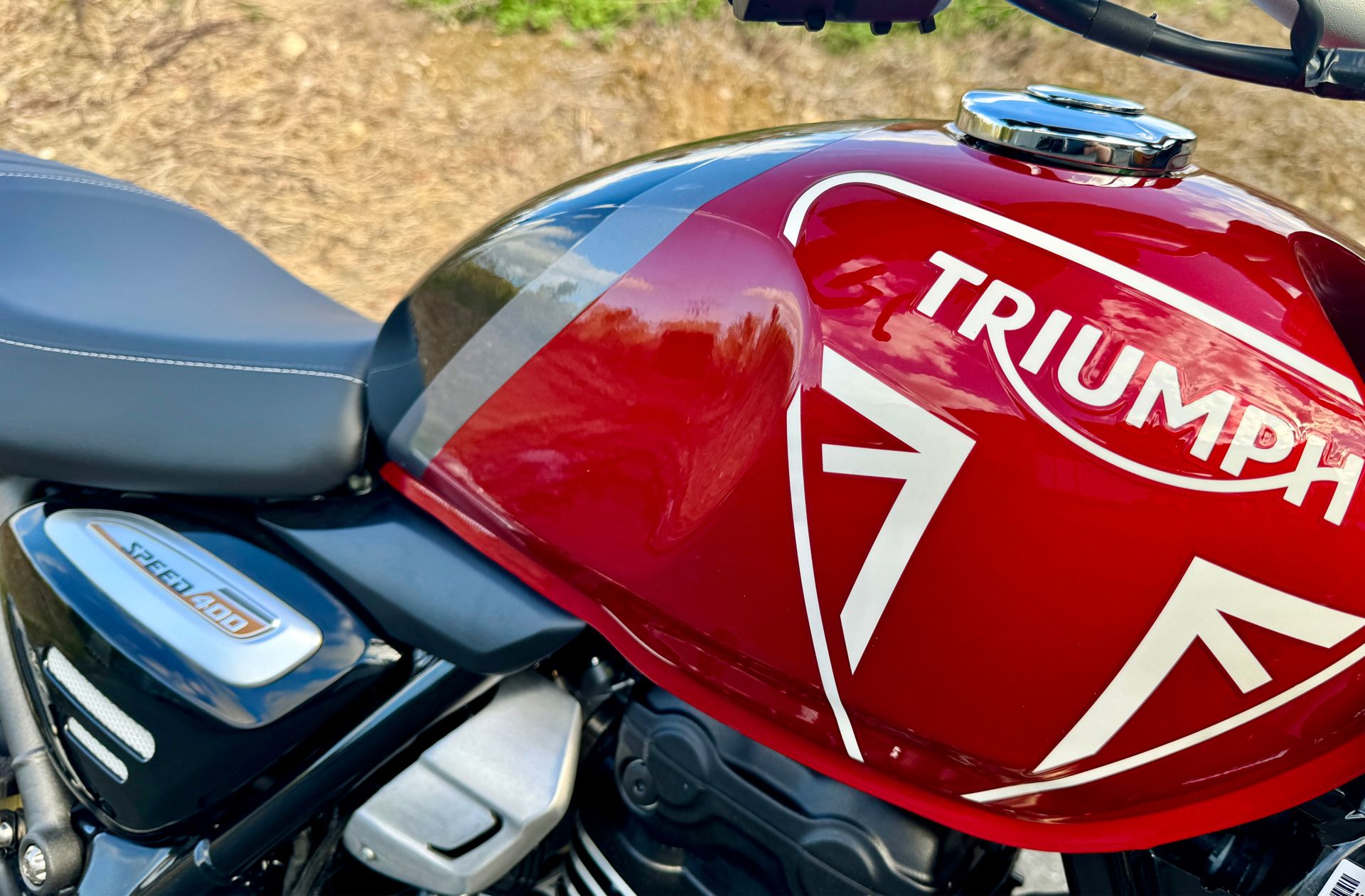 2024 Triumph Speed 400 in Foxboro, Massachusetts - Photo 4