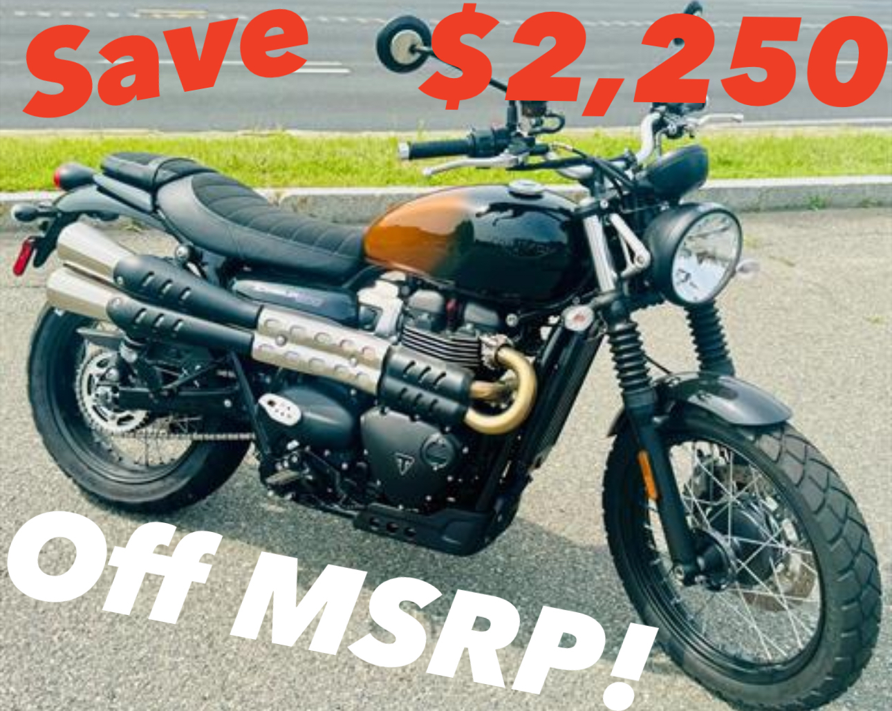2024 Triumph Scrambler 900 in Foxboro, Massachusetts - Photo 1