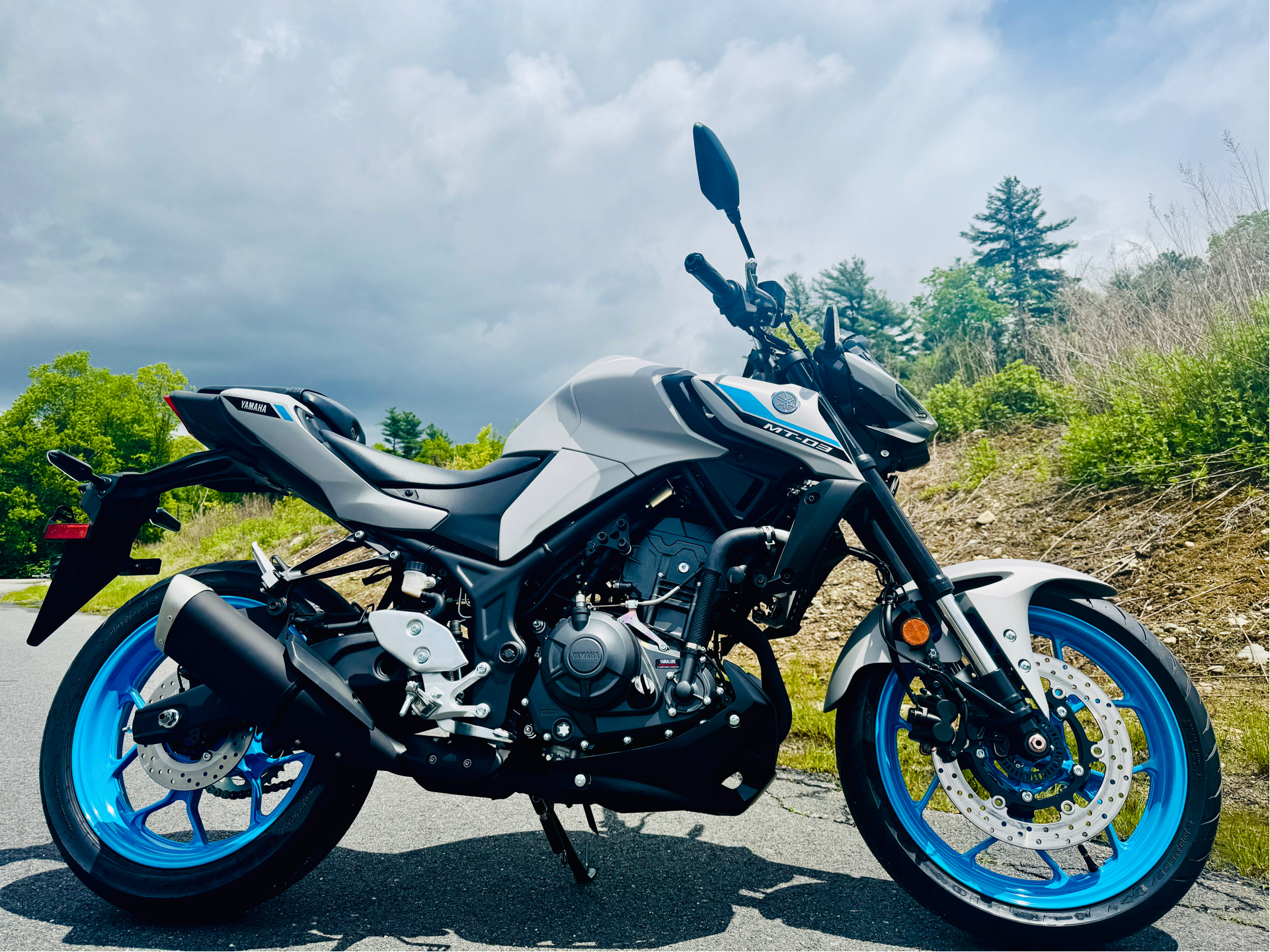 2025 Yamaha MT-03 in Foxboro, Massachusetts - Photo 1