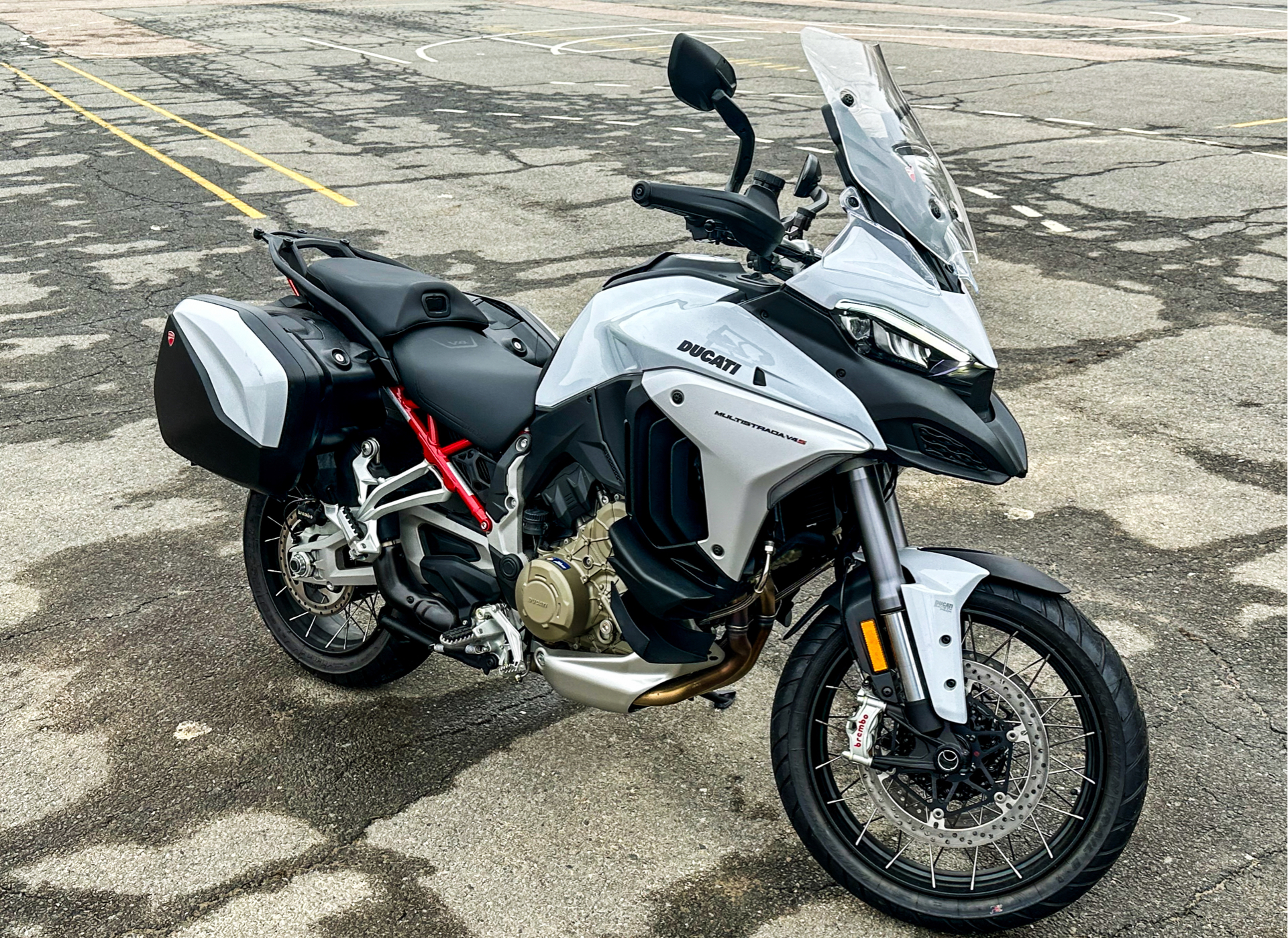 2023 Ducati Multistrada V4 S Travel & Radar Spoked Wheels in Foxboro, Massachusetts - Photo 1