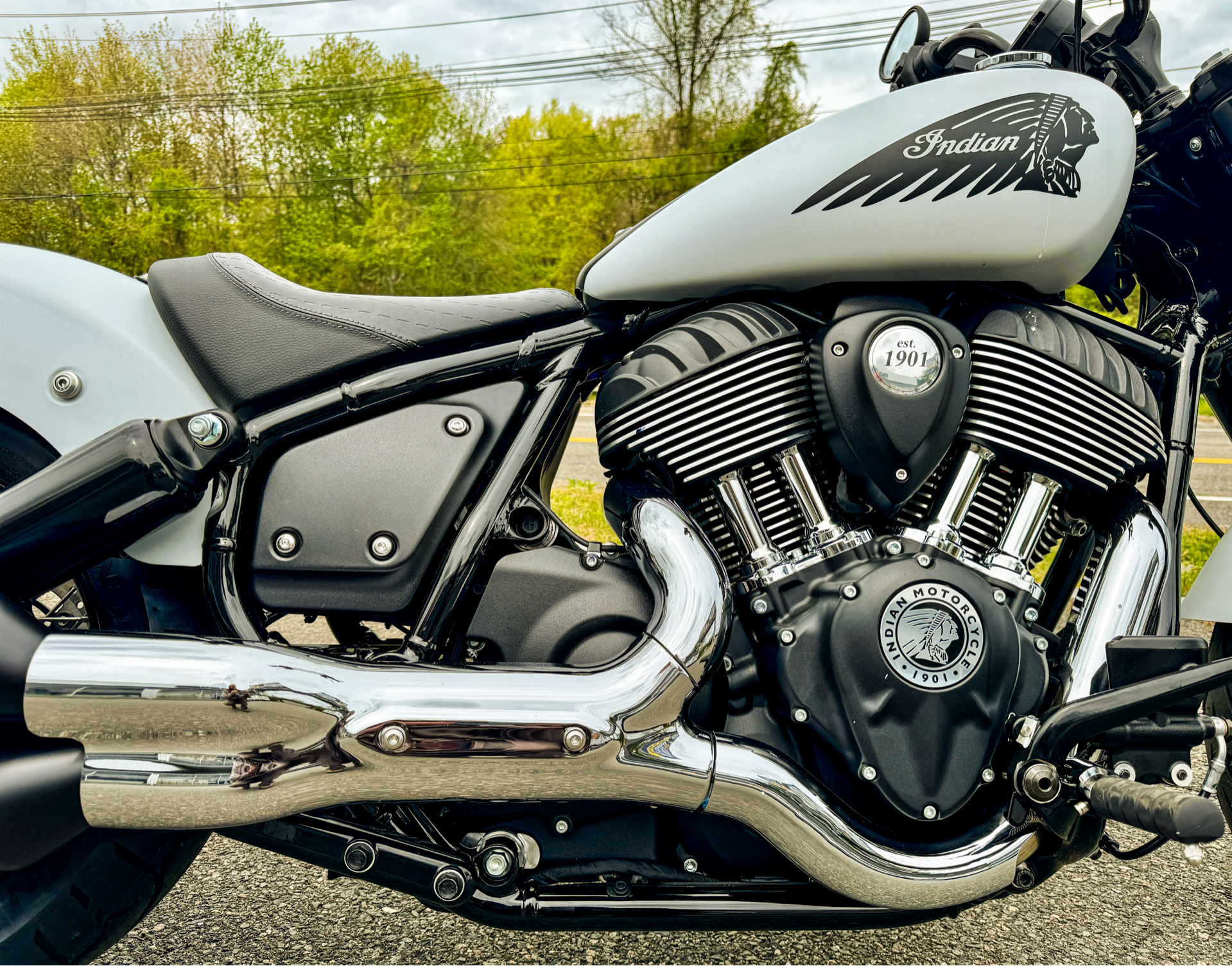 2024 Indian Motorcycle Chief Bobber in Foxboro, Massachusetts - Photo 8