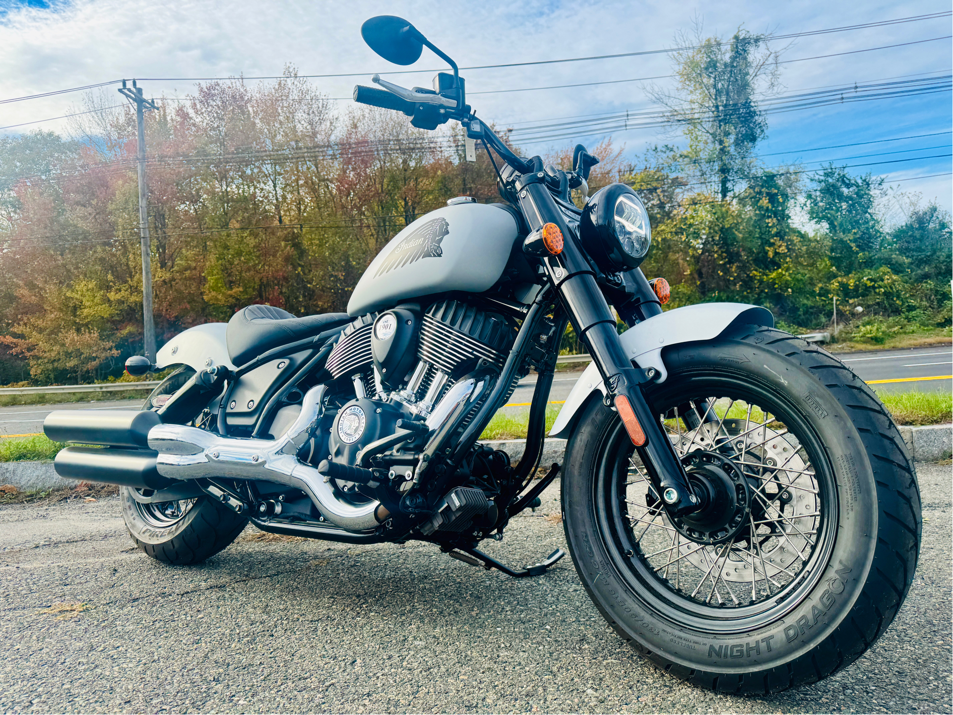 2024 Indian Motorcycle Chief Bobber in Foxboro, Massachusetts - Photo 3