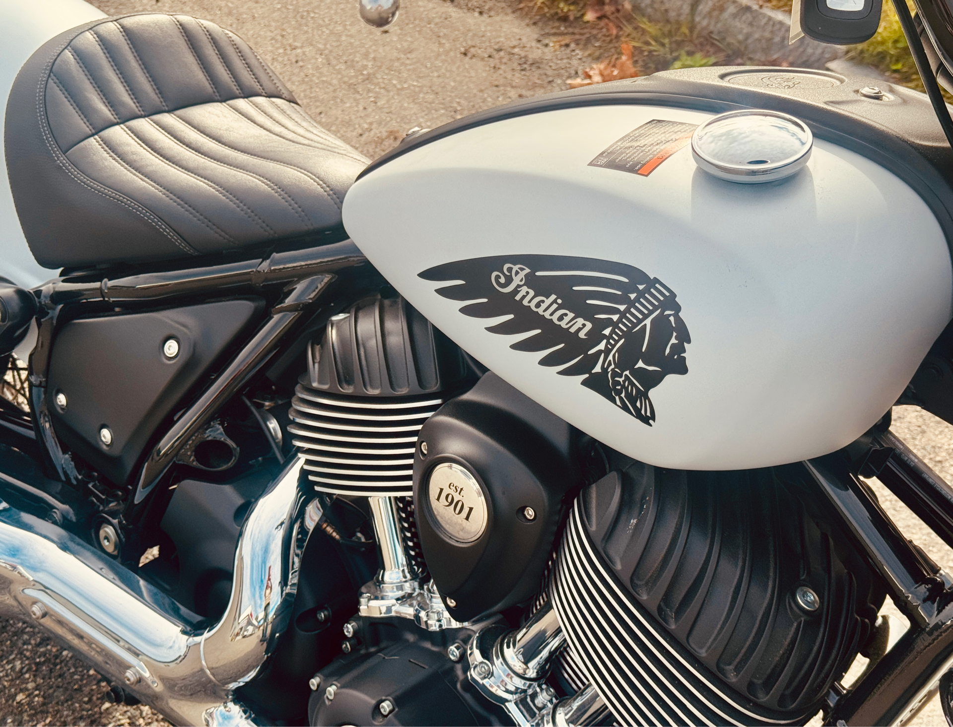 2024 Indian Motorcycle Chief Bobber in Foxboro, Massachusetts - Photo 8