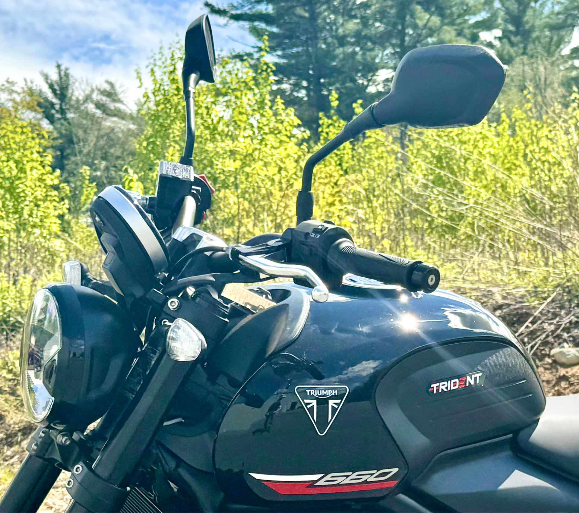 2025 Triumph Trident 660 in Foxboro, Massachusetts - Photo 18