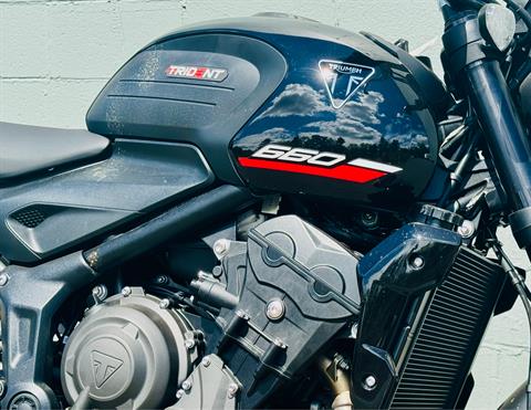 2025 Triumph Trident 660 in Foxboro, Massachusetts - Photo 7