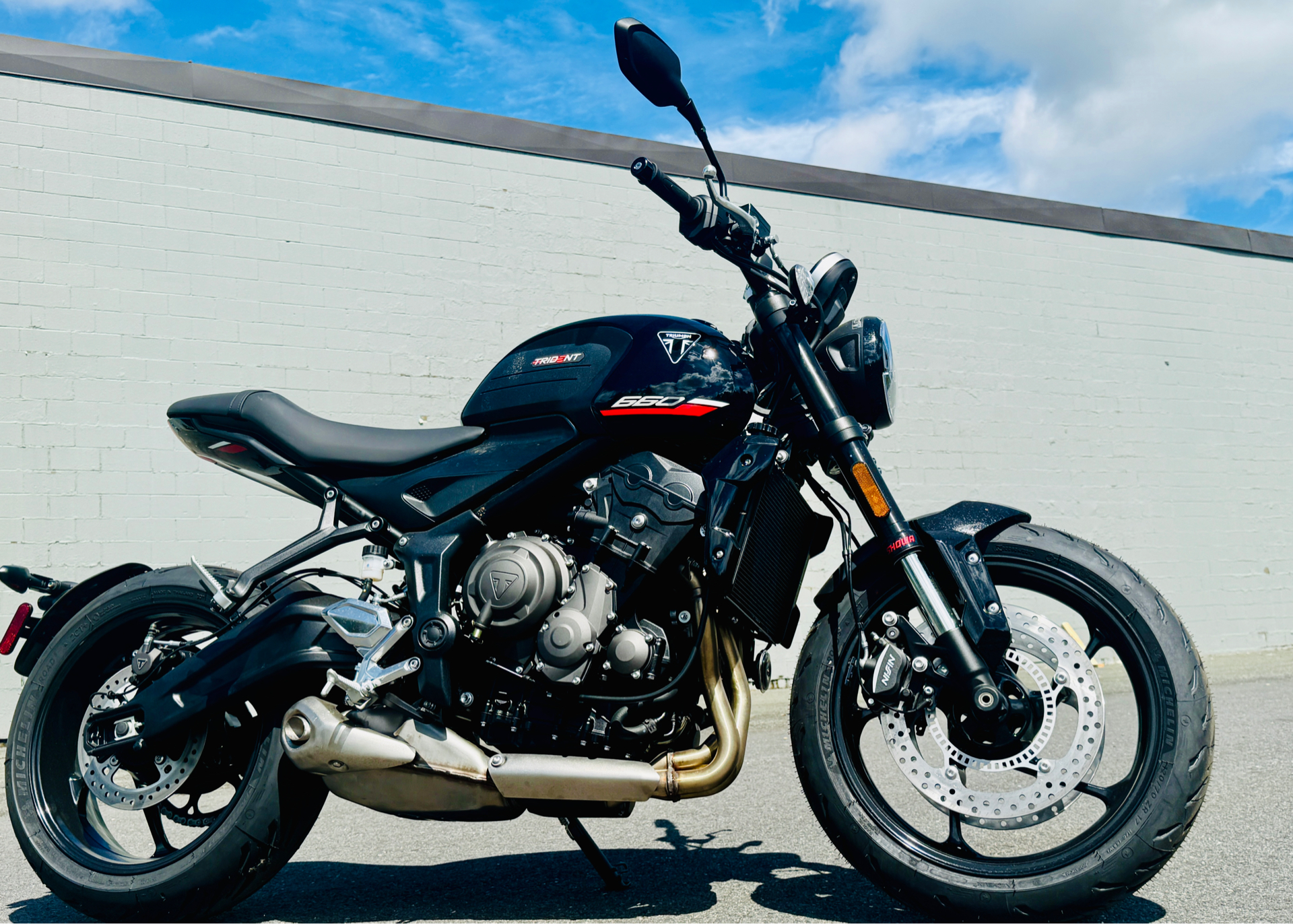 2025 Triumph Trident 660 in Foxboro, Massachusetts - Photo 1