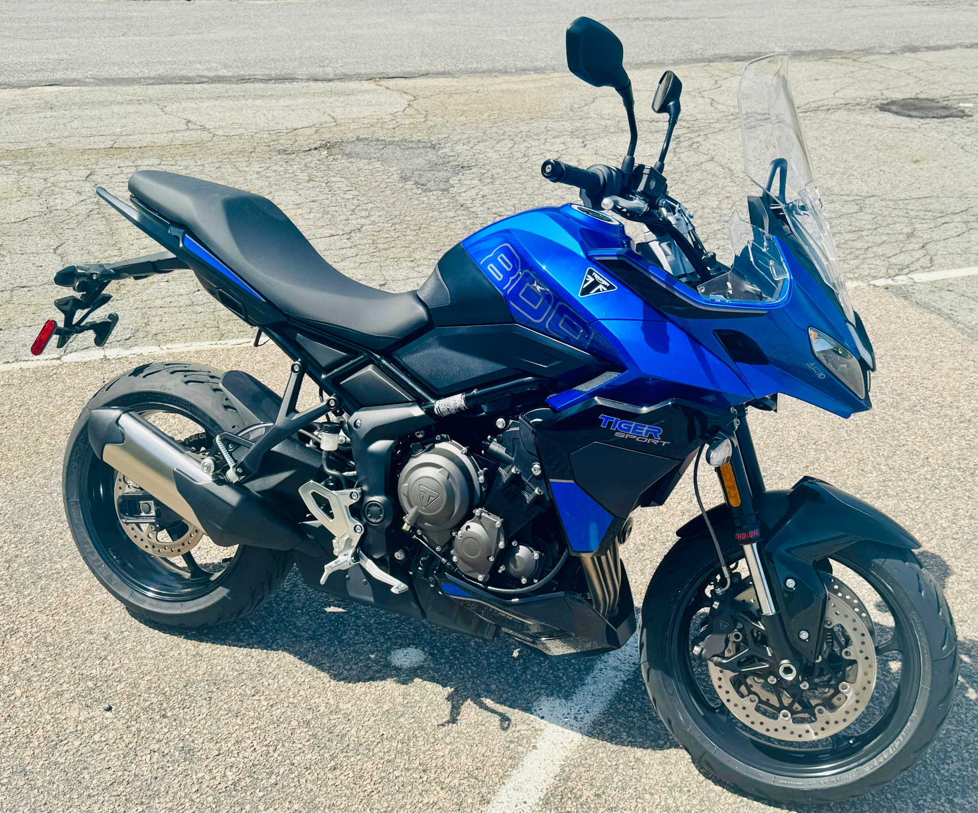 2025 Triumph Tiger Sport 800 in Foxboro, Massachusetts - Photo 20