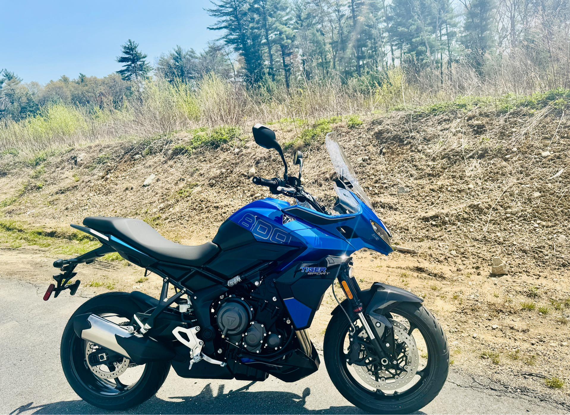 2025 Triumph Tiger Sport 800 in Foxboro, Massachusetts - Photo 15